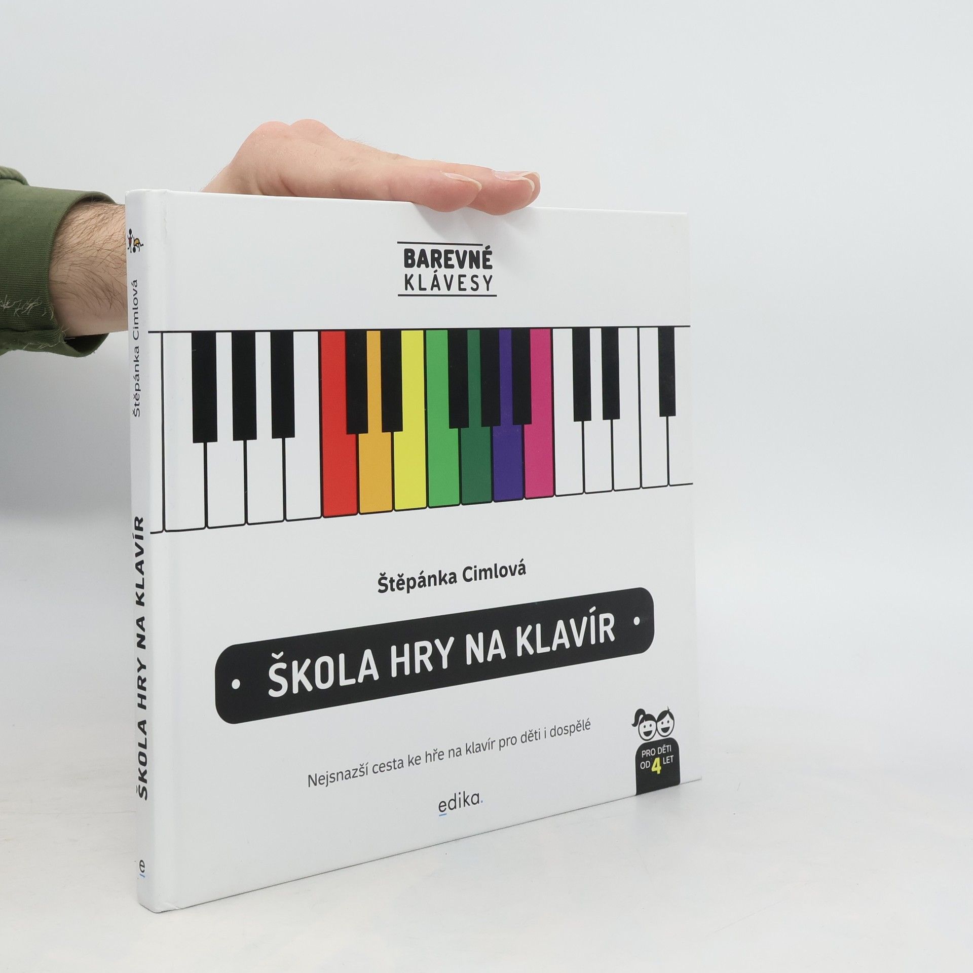 Štěpánka Cimlová Škola hry na klavír: Barevné klávesy