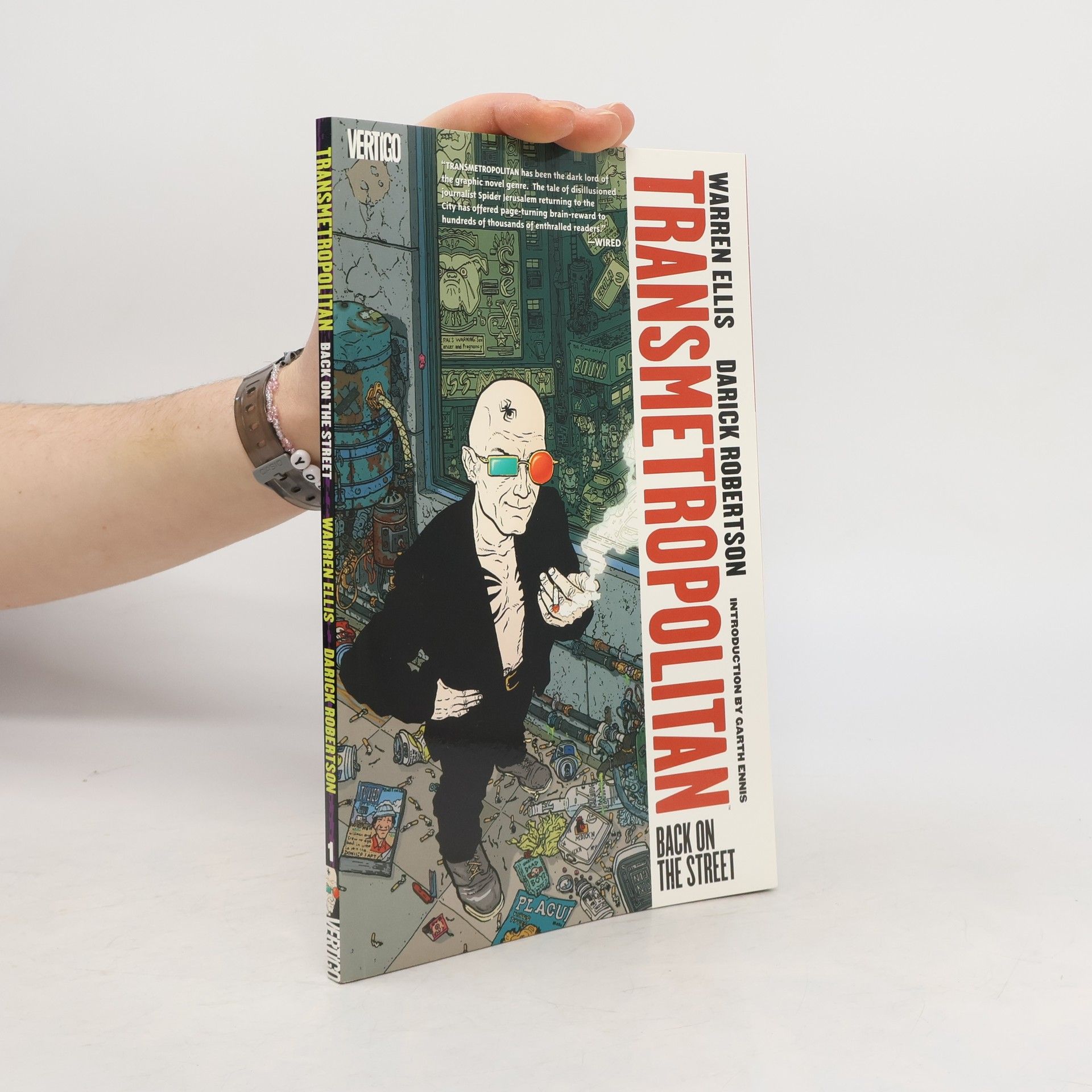 Warren Ellis Transmetropolitan - Back on the Street. Transmetropolitan - Schöne neue Welt, englische Ausgabe