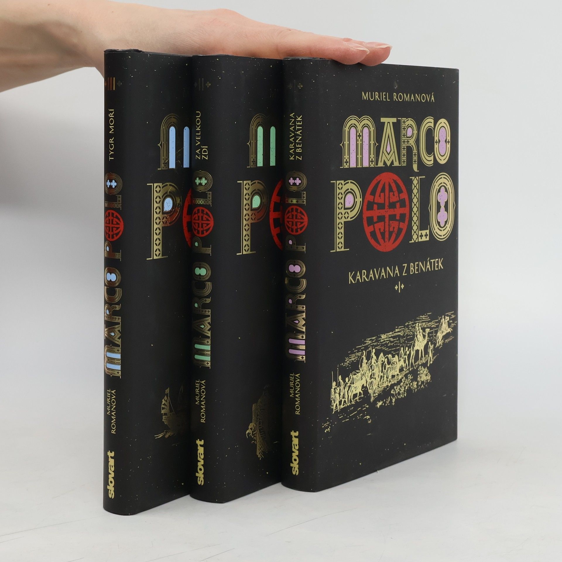Muriel Romana Marco Polo 1-3. Karavana z Benátek. Za velkou zdí. Tygr moří