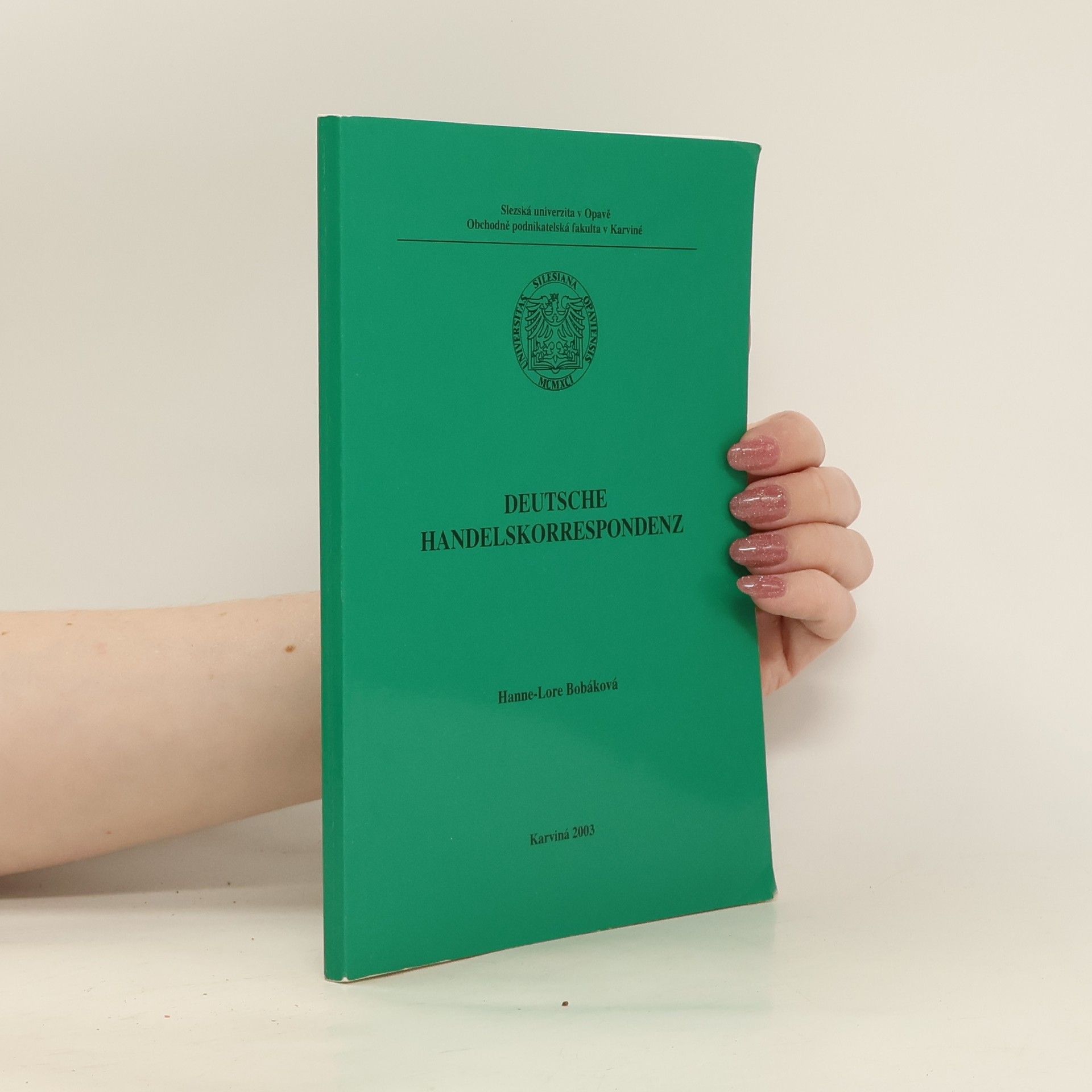HanneLore Bobáková Deutsche Handelskorrespondenz