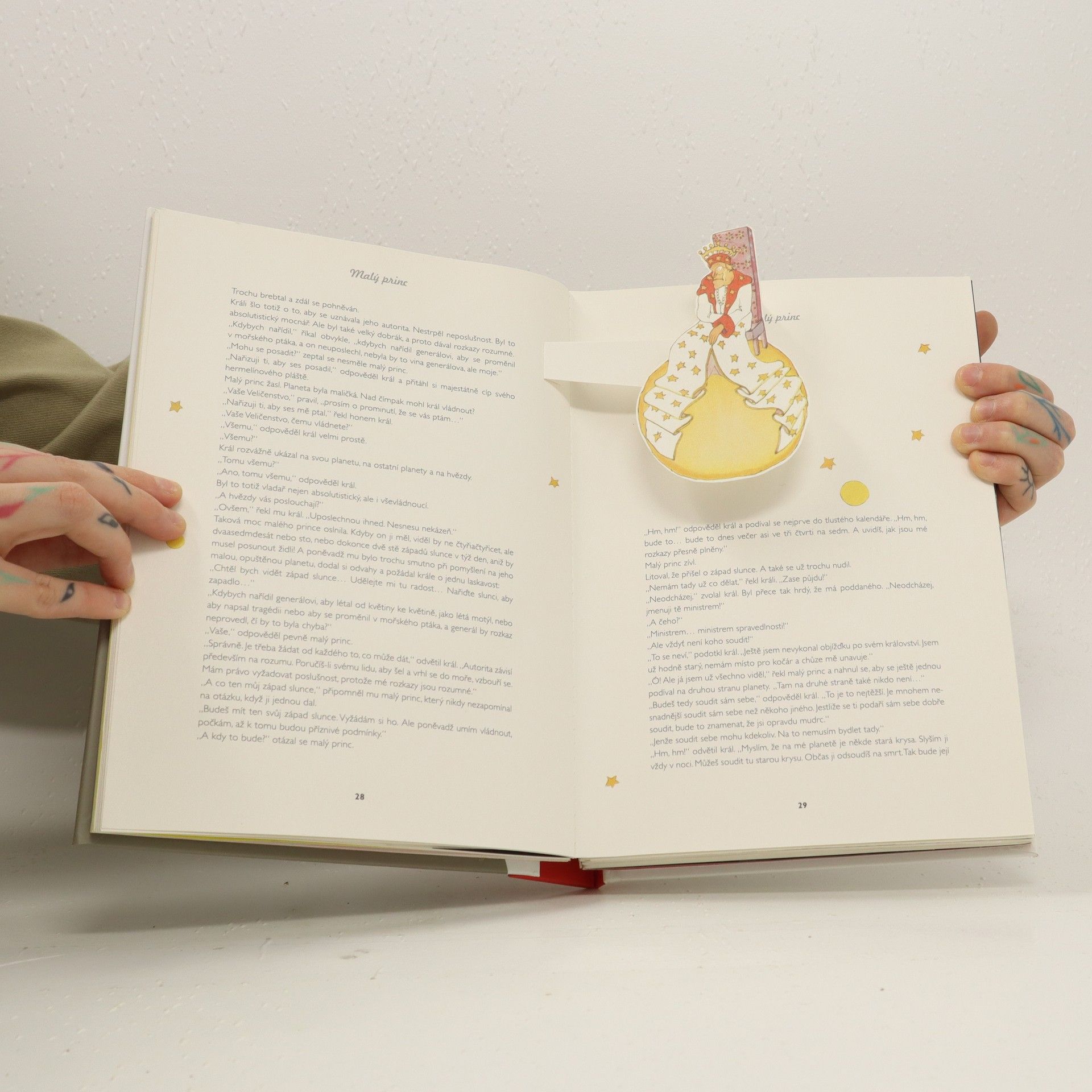 Antoine de Saint-Exupéry Malý princ : malá obrazová kniha (pop-up leporelo)