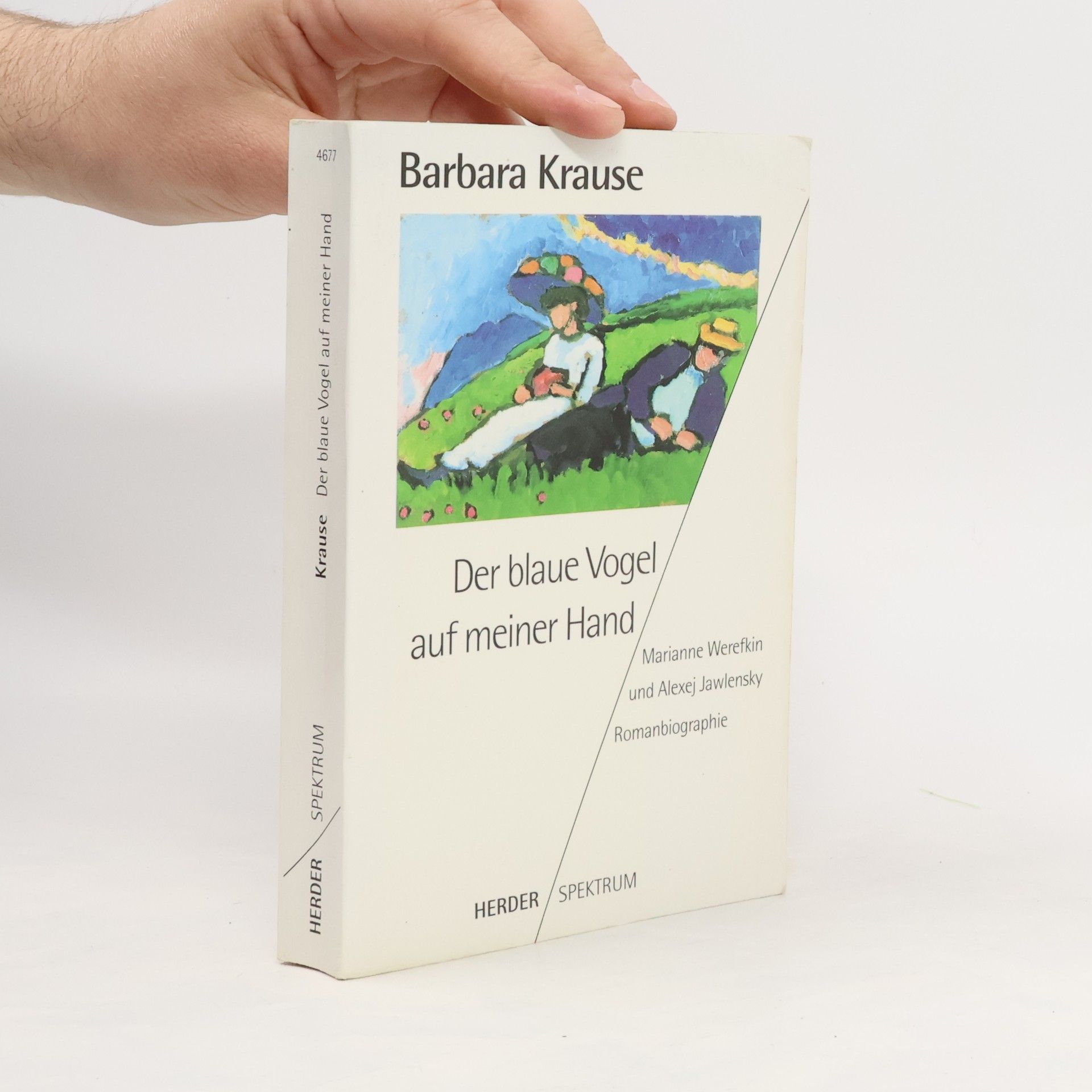 Barbara Krause Der blaue Vogel auf meiner Hand