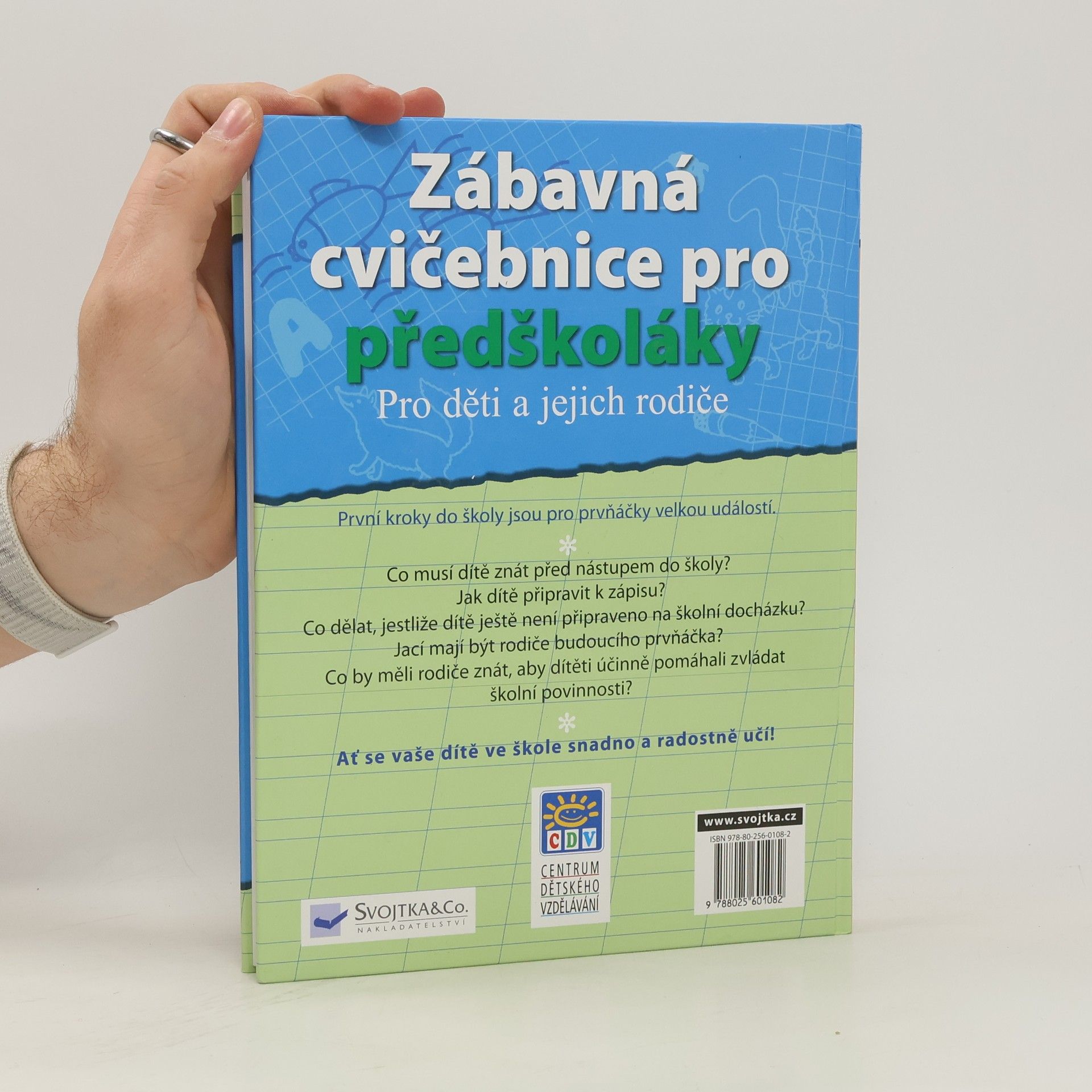 Kolektiv autorů Zábavná cvičebnice pro předškoláky