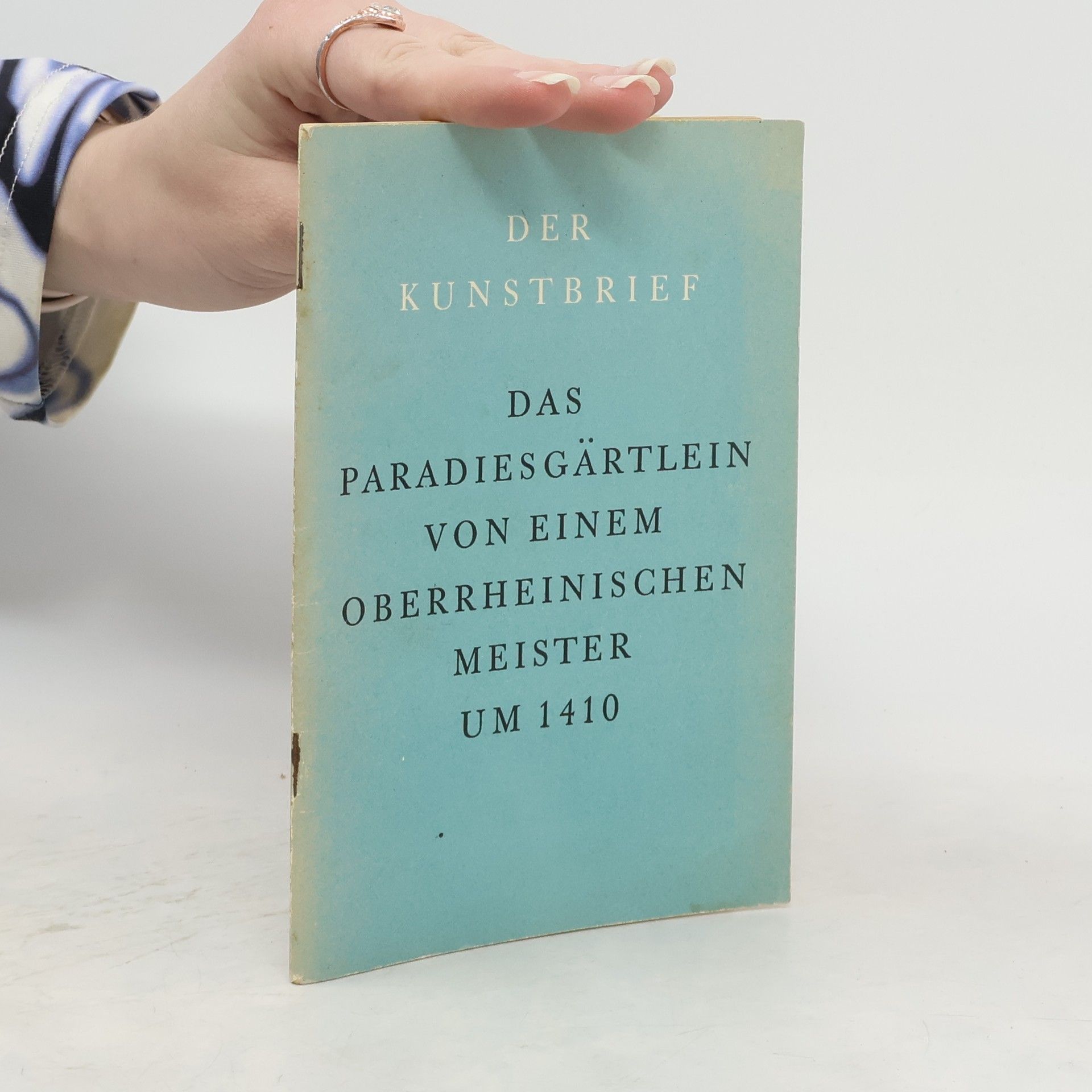 Collective Das Paradiesgärtlein von einem oberrheinischen Meister um 1410