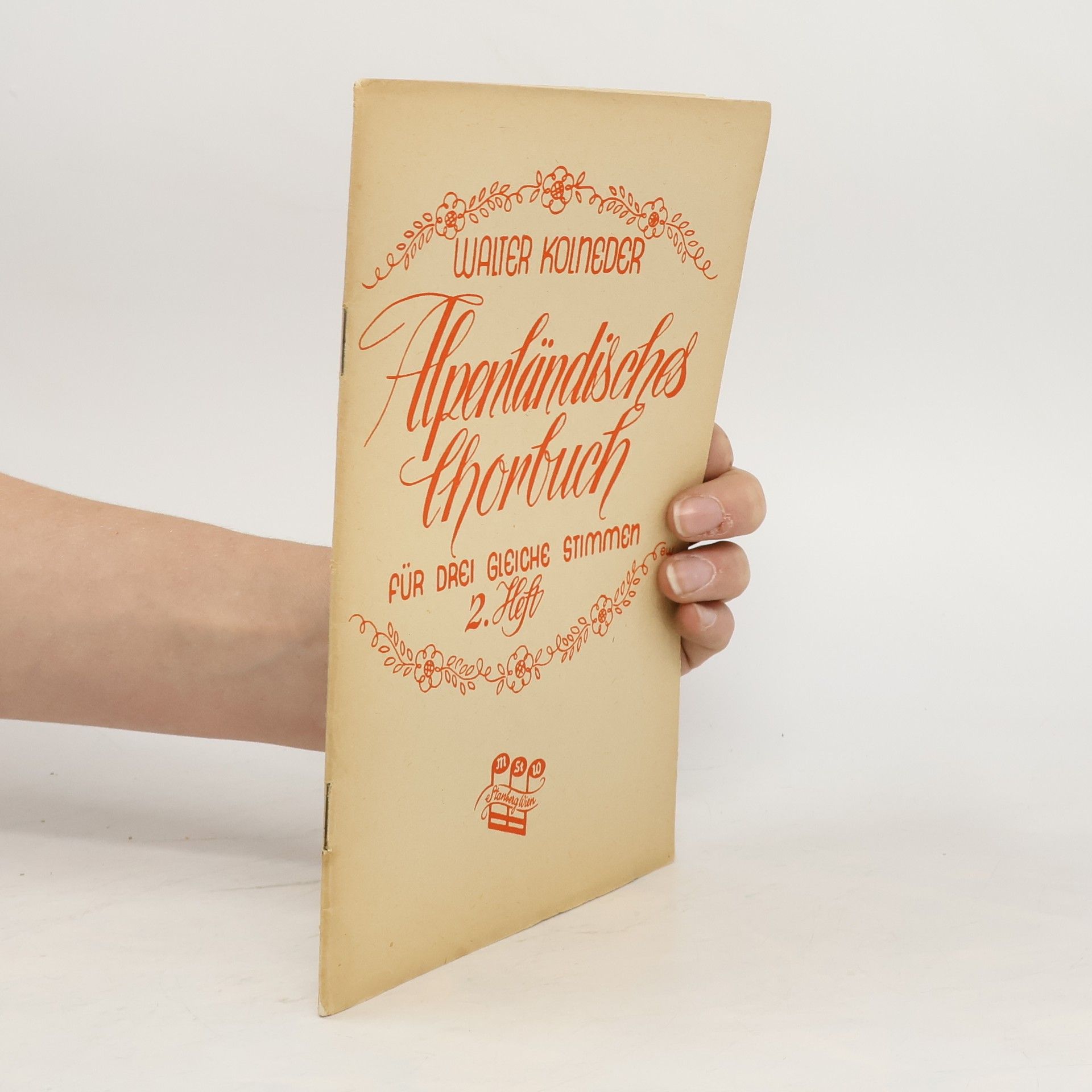 Walter Kolneder Alpenländisches Chorbuch
