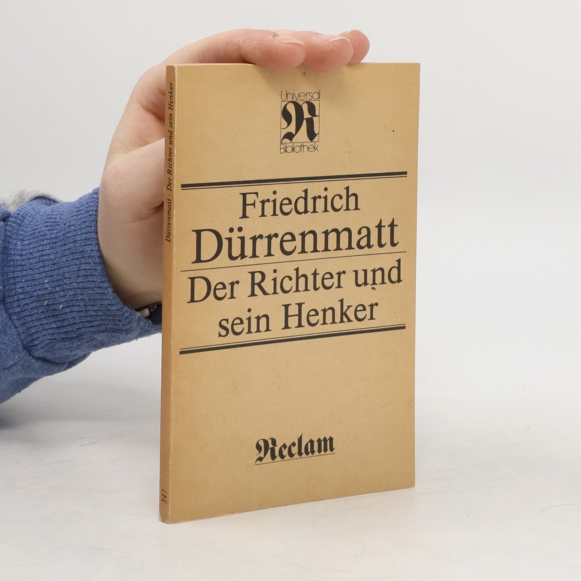 Friedrich Dürrenmatt Der Richter und sein Henker : Roman