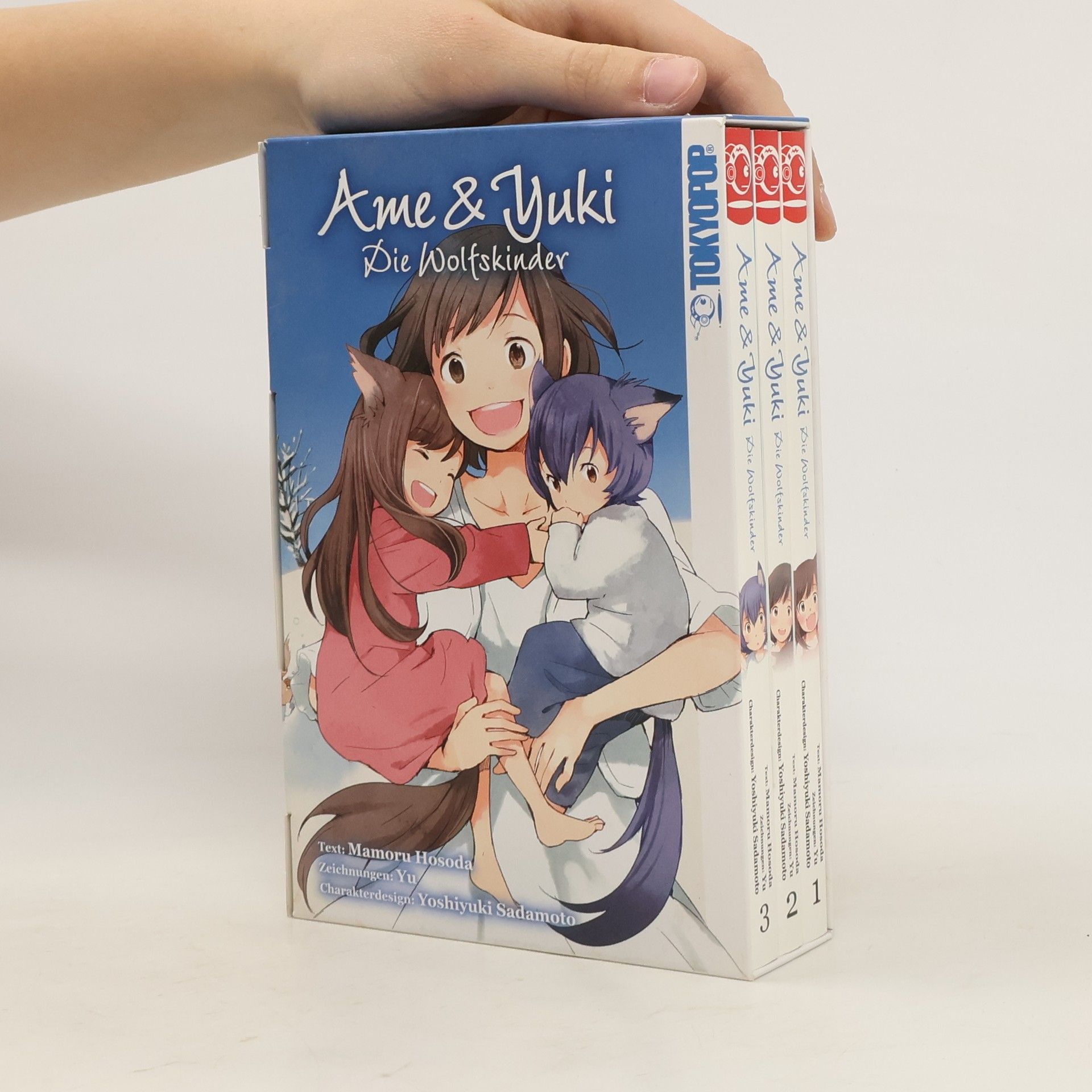 Mamoru Hosada Ame & Yuki - Die Wolfskinder Box, 3 Teile. Bd.1-3