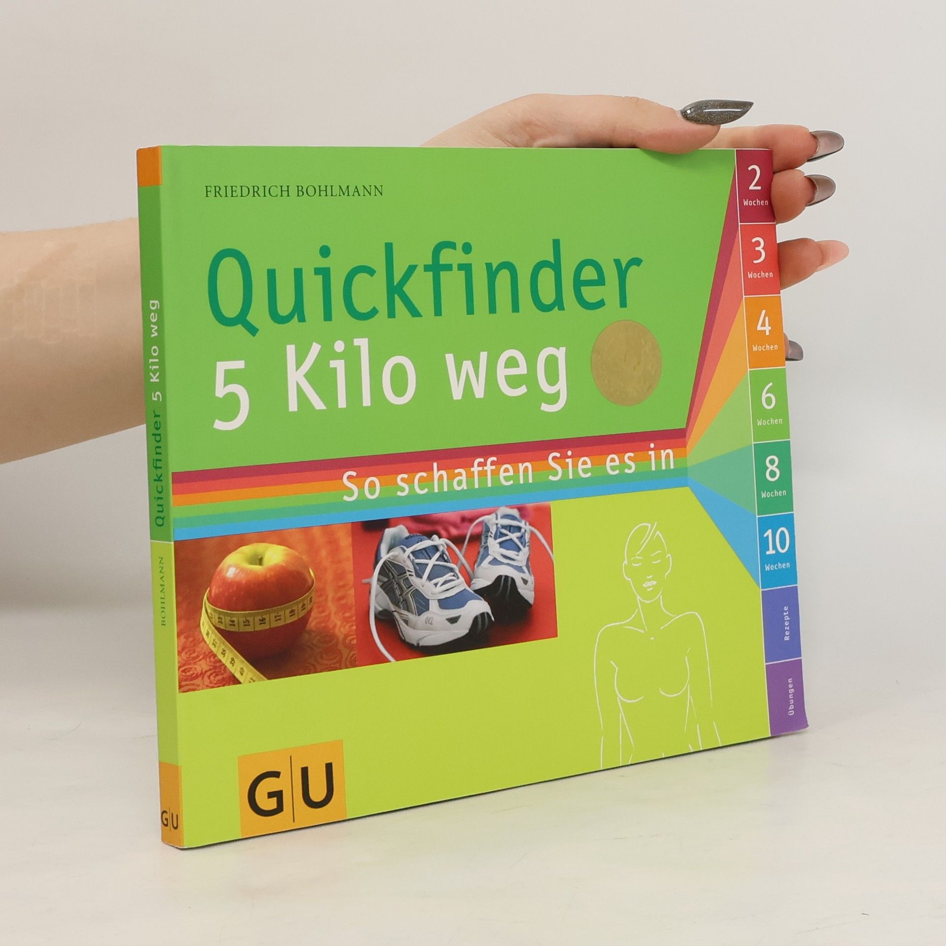 Friedrich Bohlmann 5 Kilo weg Quickfinder. So schaffen Sie es in 2, 3, 4, 6, 8 und 10 Wochen