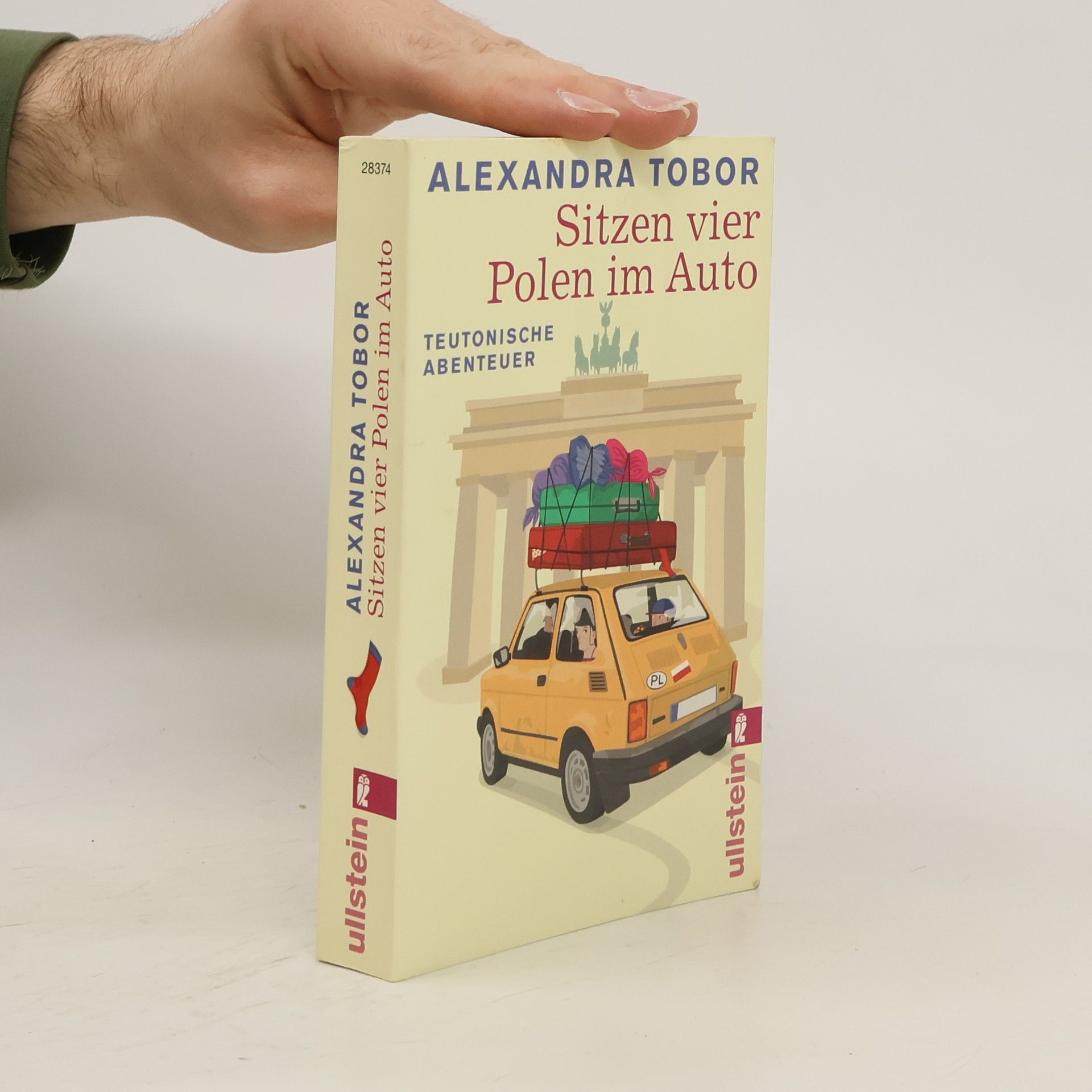 Alexandra Tobor Sitzen vier Polen im Auto