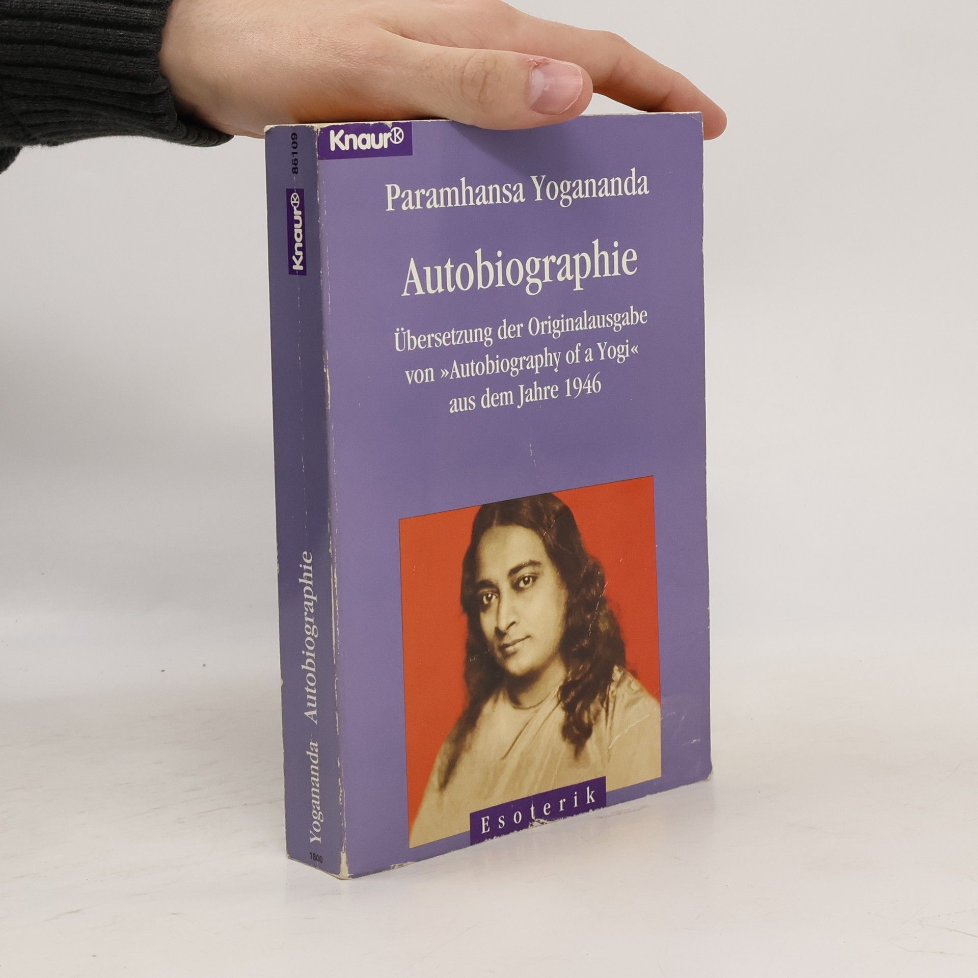 Paramhansa Yoganda Autobiographie