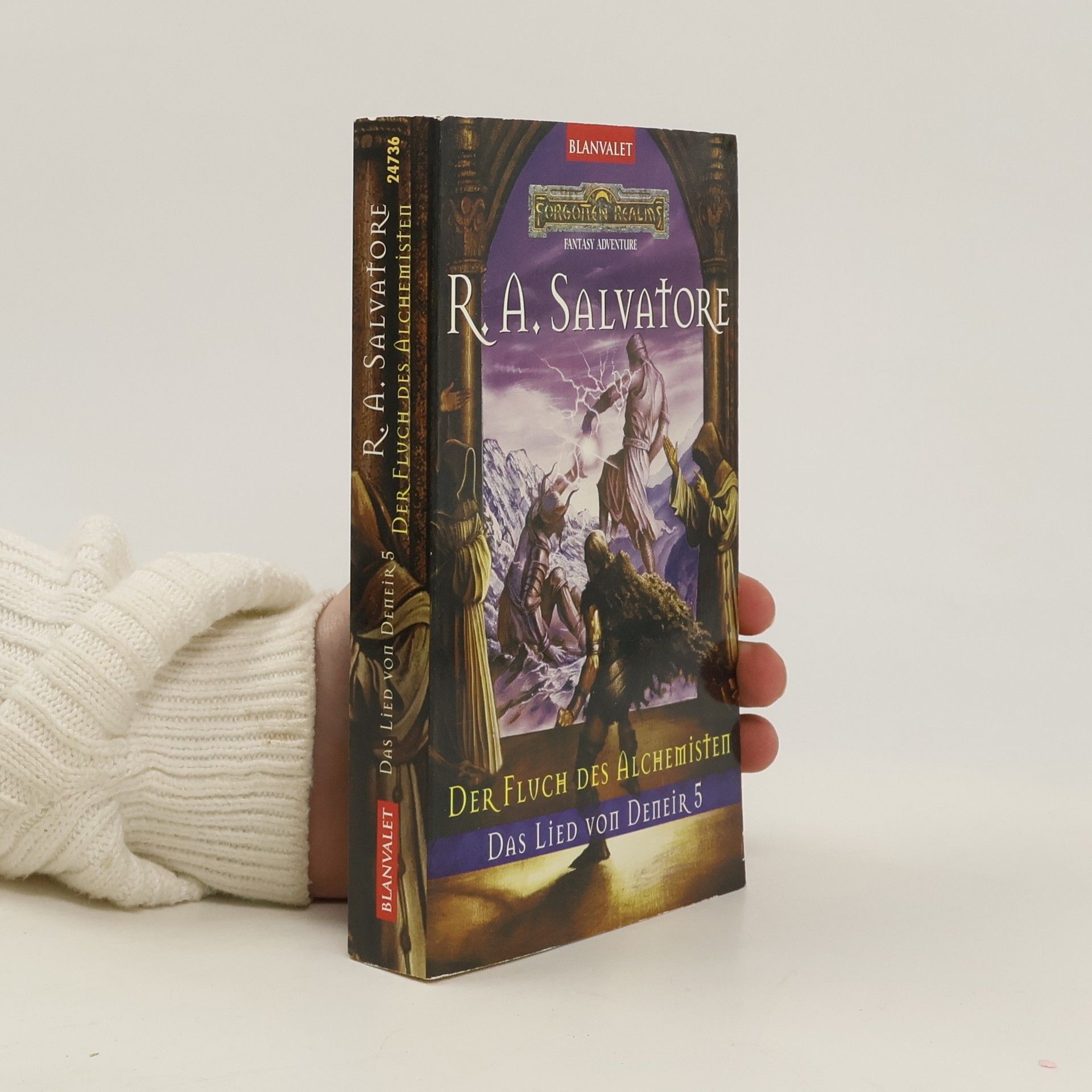 R. A. Salvatore Der Fluch des Alchemisten