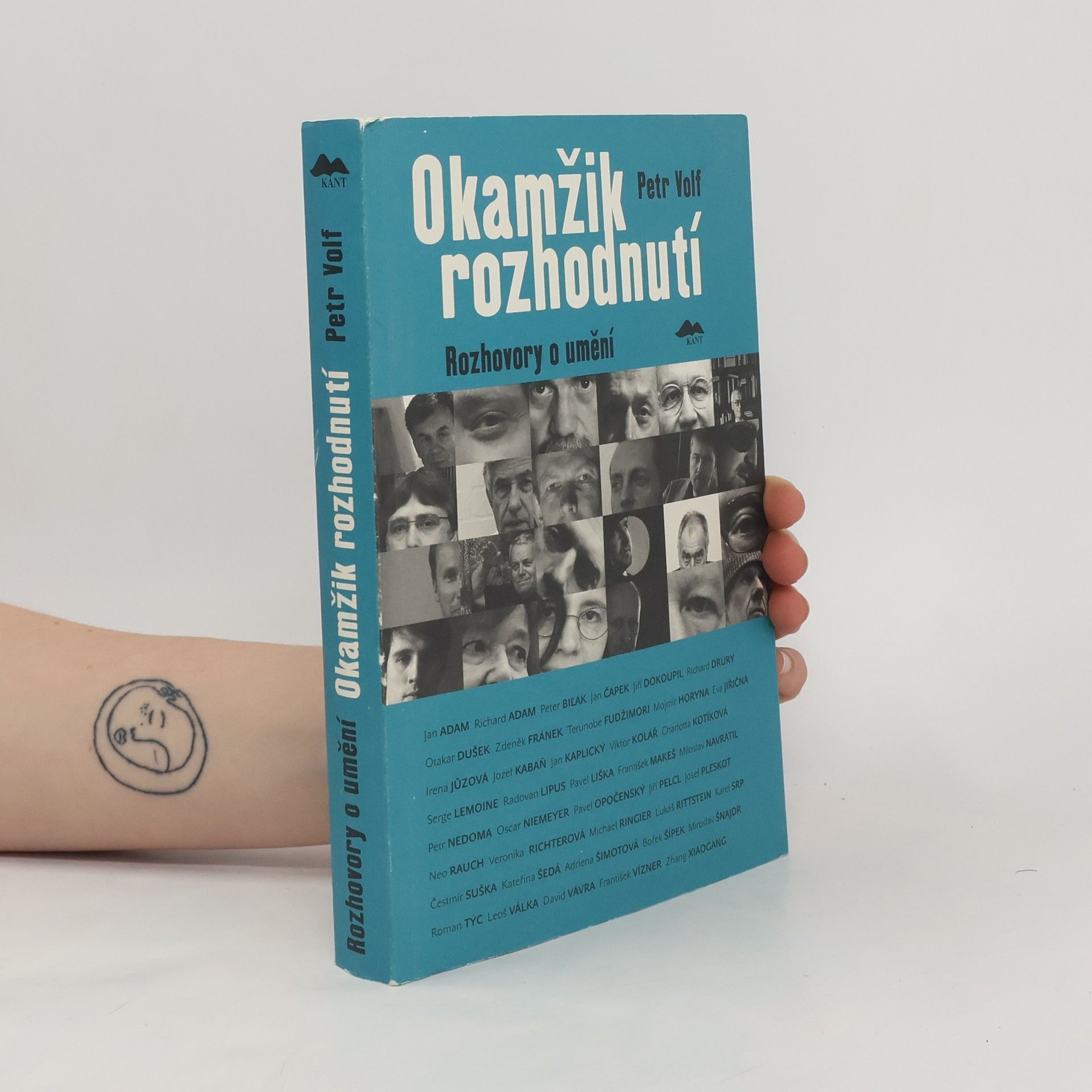 Petr Volf Okamžik rozhodnutí. Rozhovory o umění