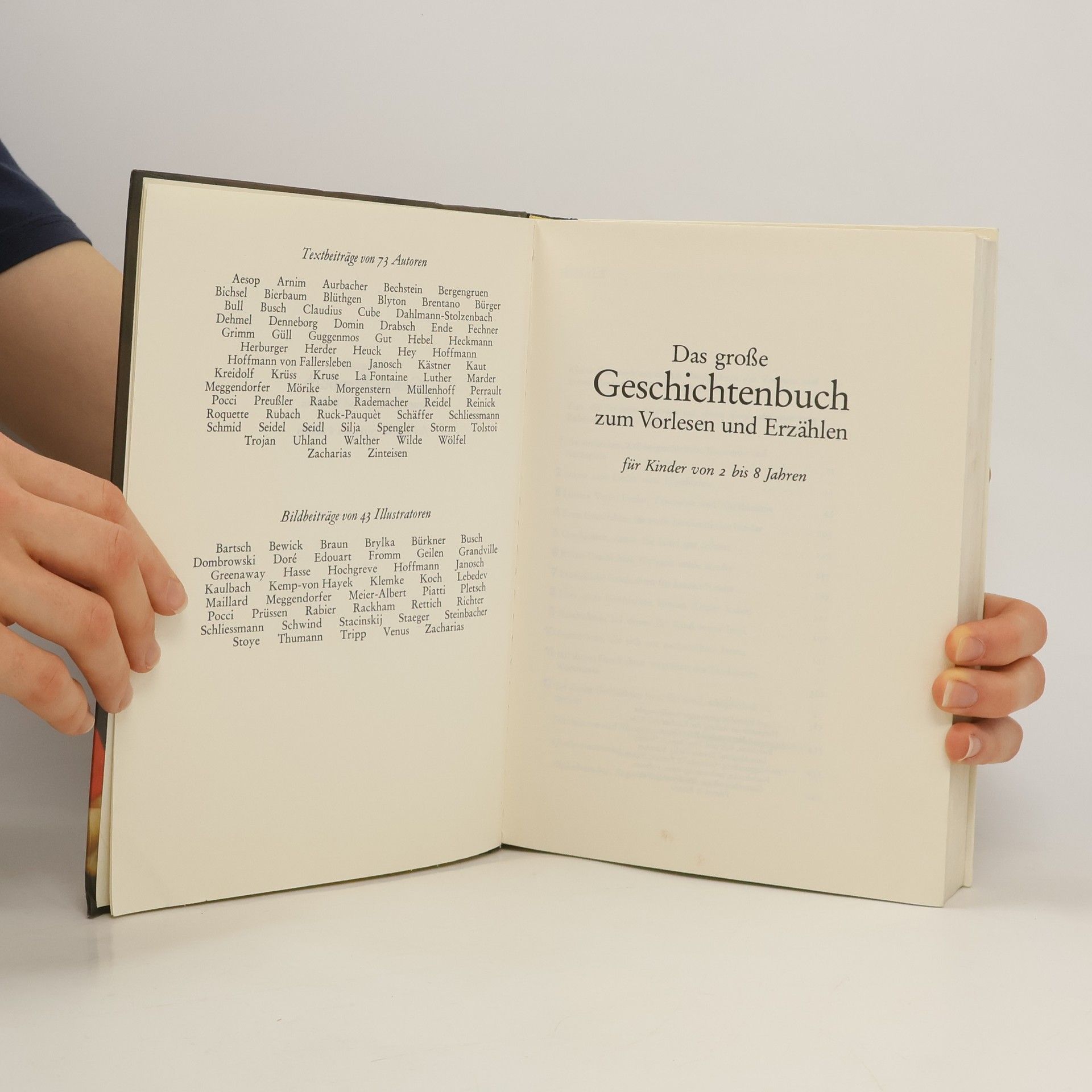 kolektiv Das grosse Geschichtenbuch zum Vorlesen und Erzählen