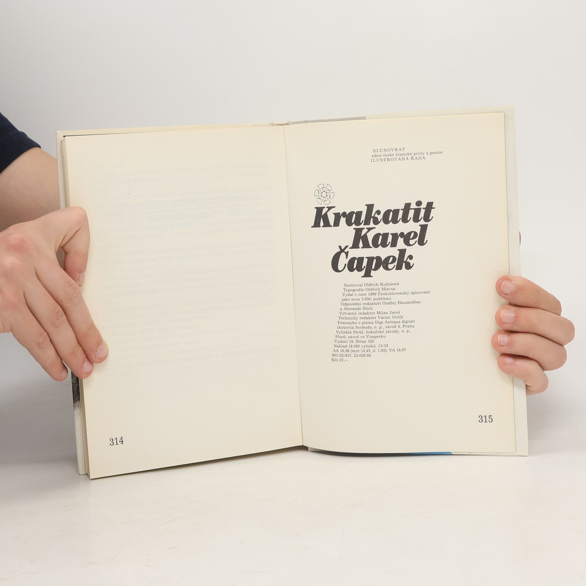 Karel Čapek Krakatit