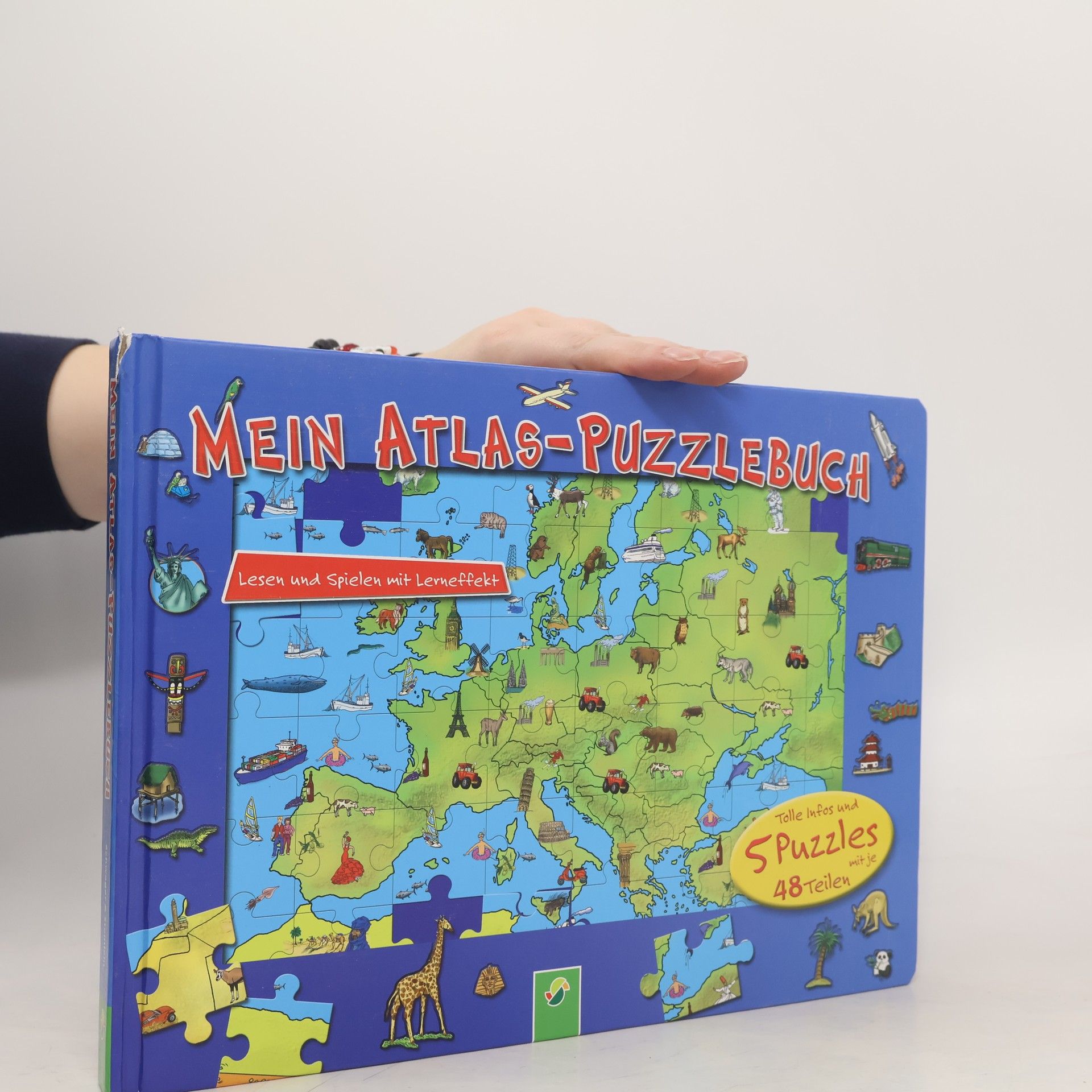 kolektiv Mein Atlas-Puzzlebuch
