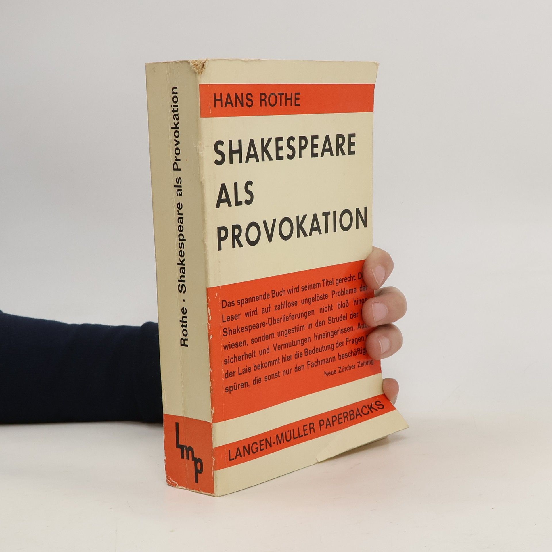 Hans Rothe Shakespeare als Provokation