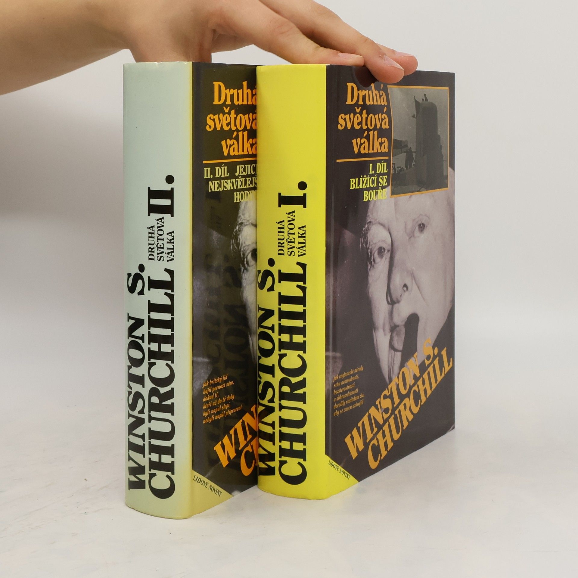 Winston Churchill Druhá světová válka I.-II. díl