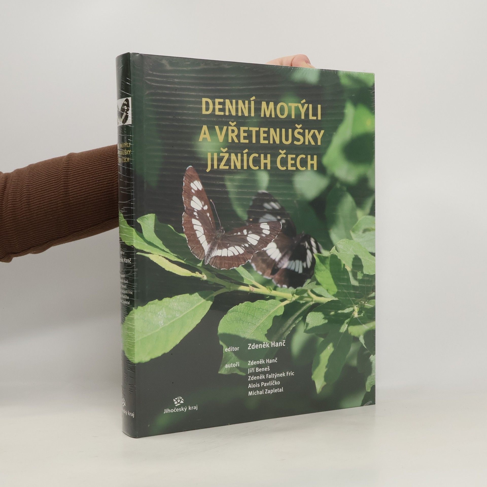 Zdeněk Hanč Denní motýli a vřetenušky jižních Čech