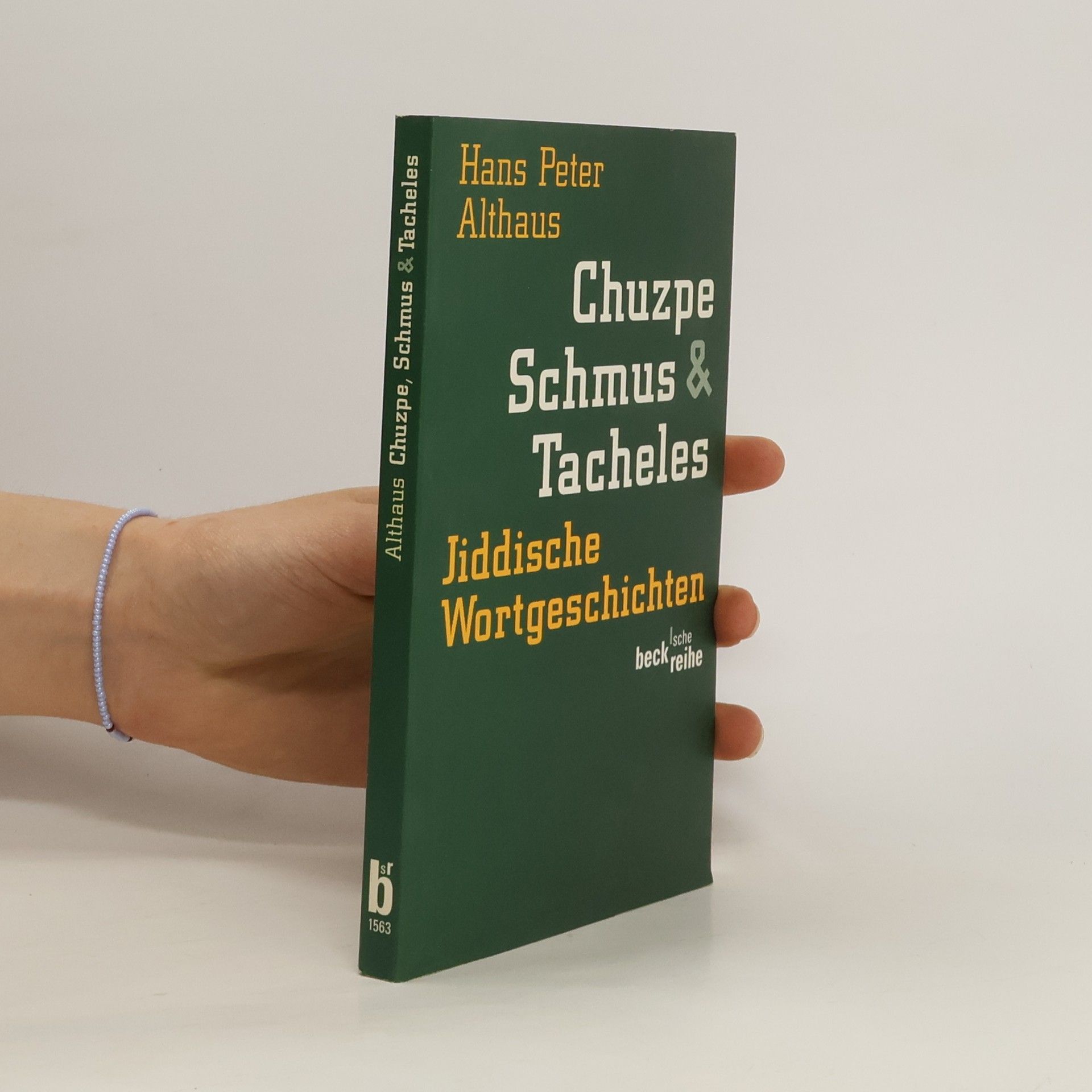 Hans Peter Althaus Chuzpe, Schmus & Tacheles