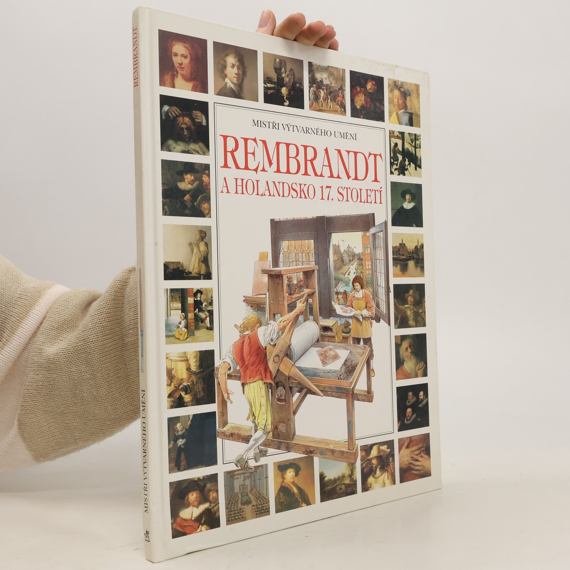 Claudio Pescio Rembrandt a Holandsko 17. století