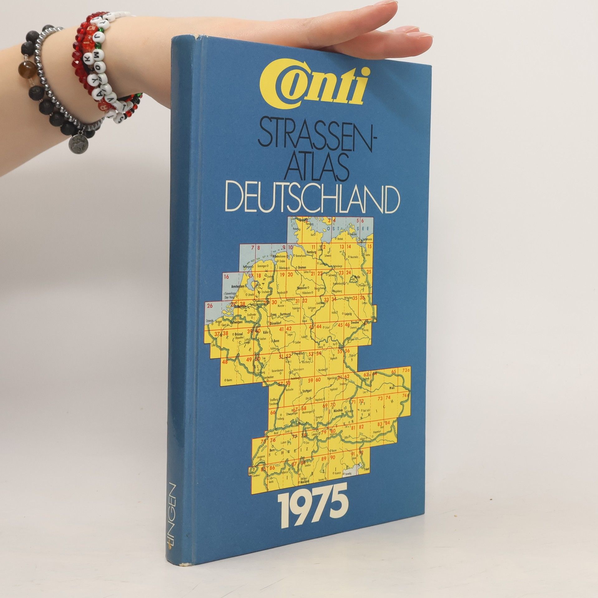 kolektiv Strassenatlas Deutschland 1975
