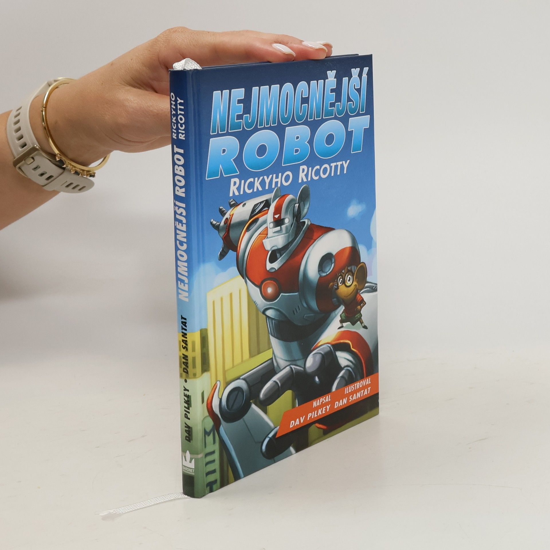 Dav Pilkey Nejmocnější robot Rickyho Ricotty