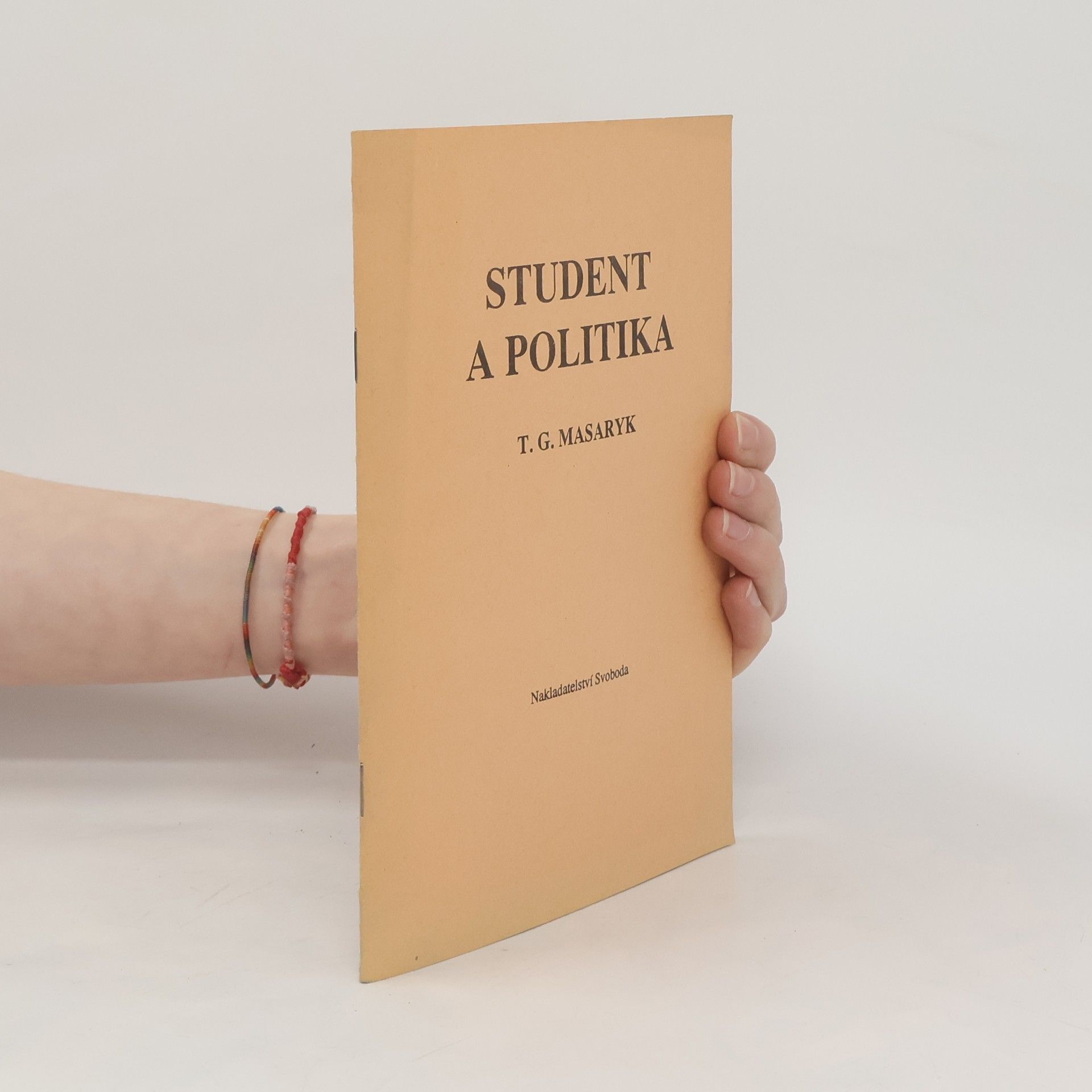 Tomáš Garrigue Masaryk Student a politika