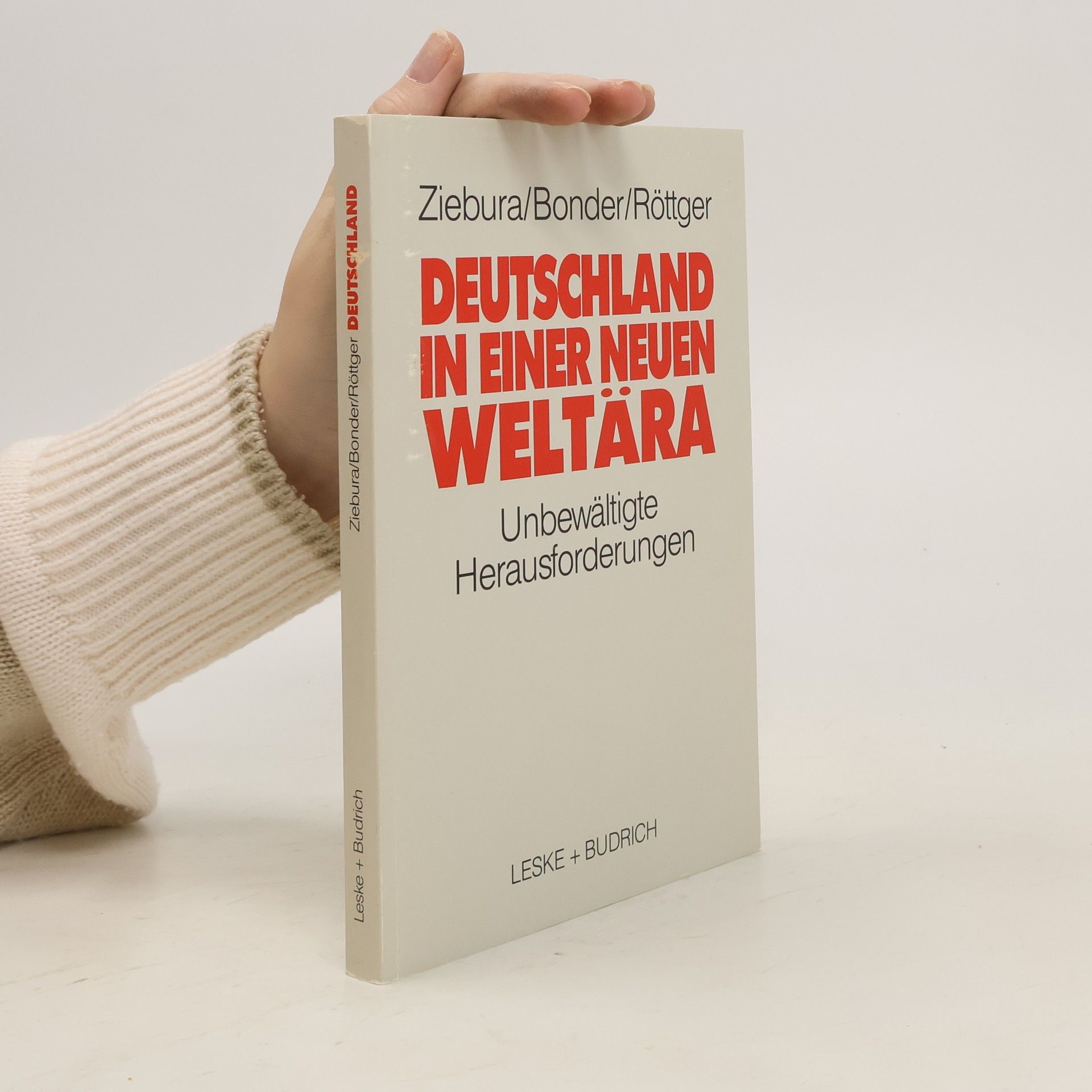 Michael Bonder Deutschland in einer neuen Weltära