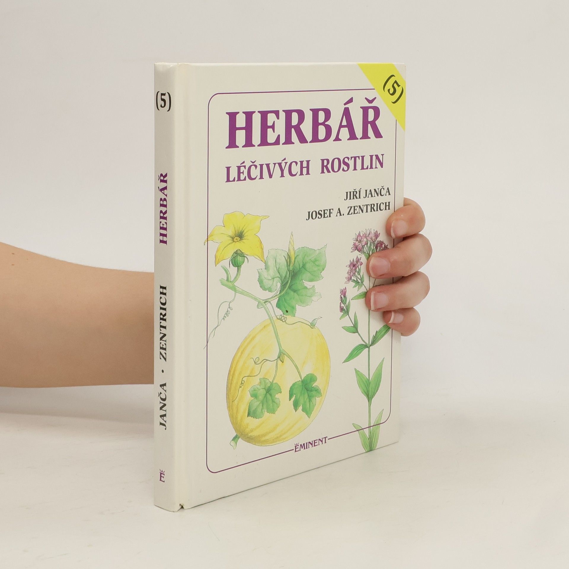 Josef Antonín Zentrich Herbář léčivých rostlin. 5. díl