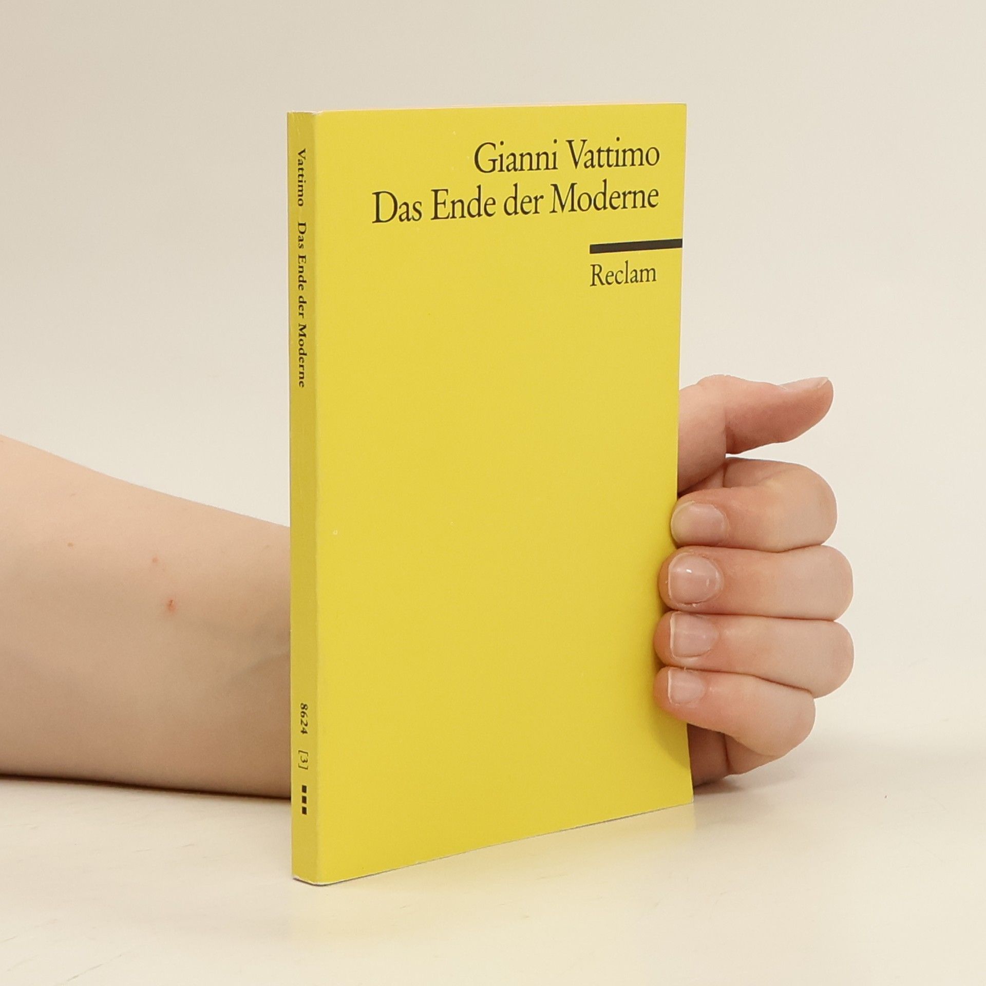 Gianni Vattimo Das Ende der Moderne