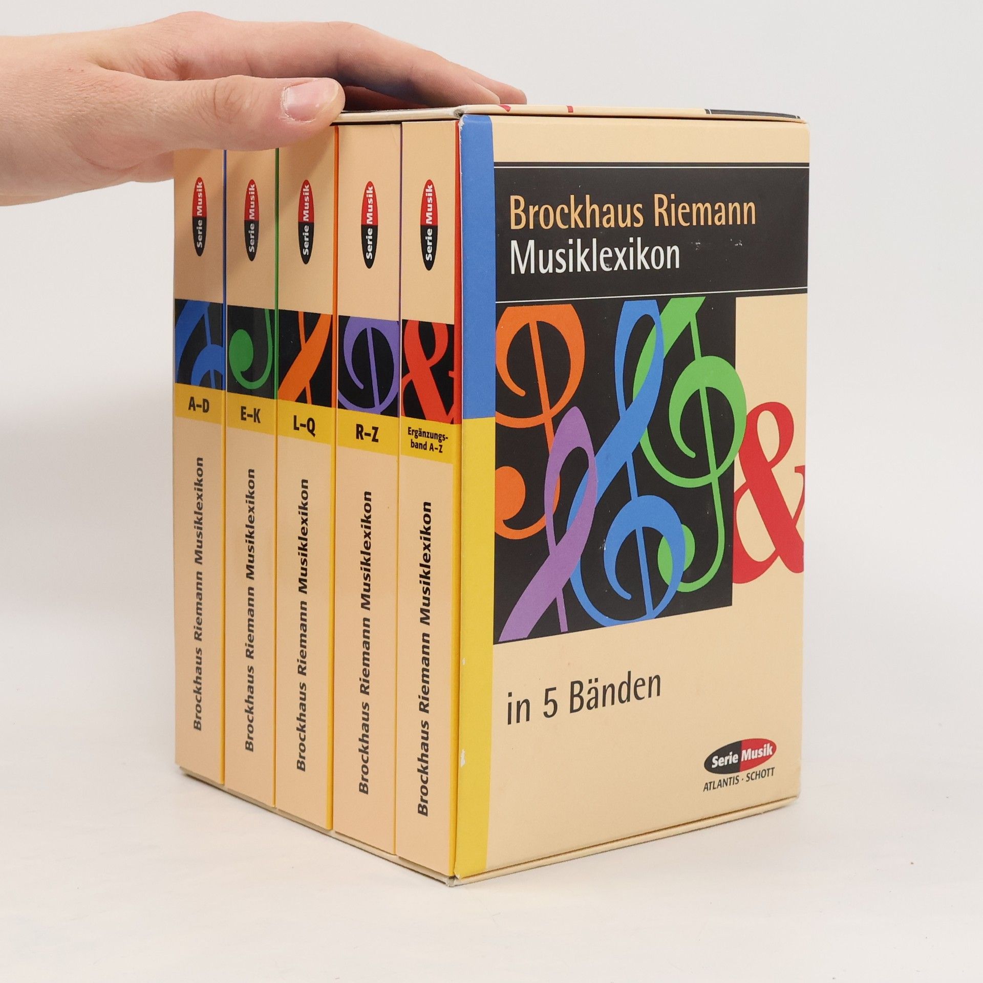 Autorenkollektiv Brockhaus-Riemann-Musiklexikon in 5 Bänden