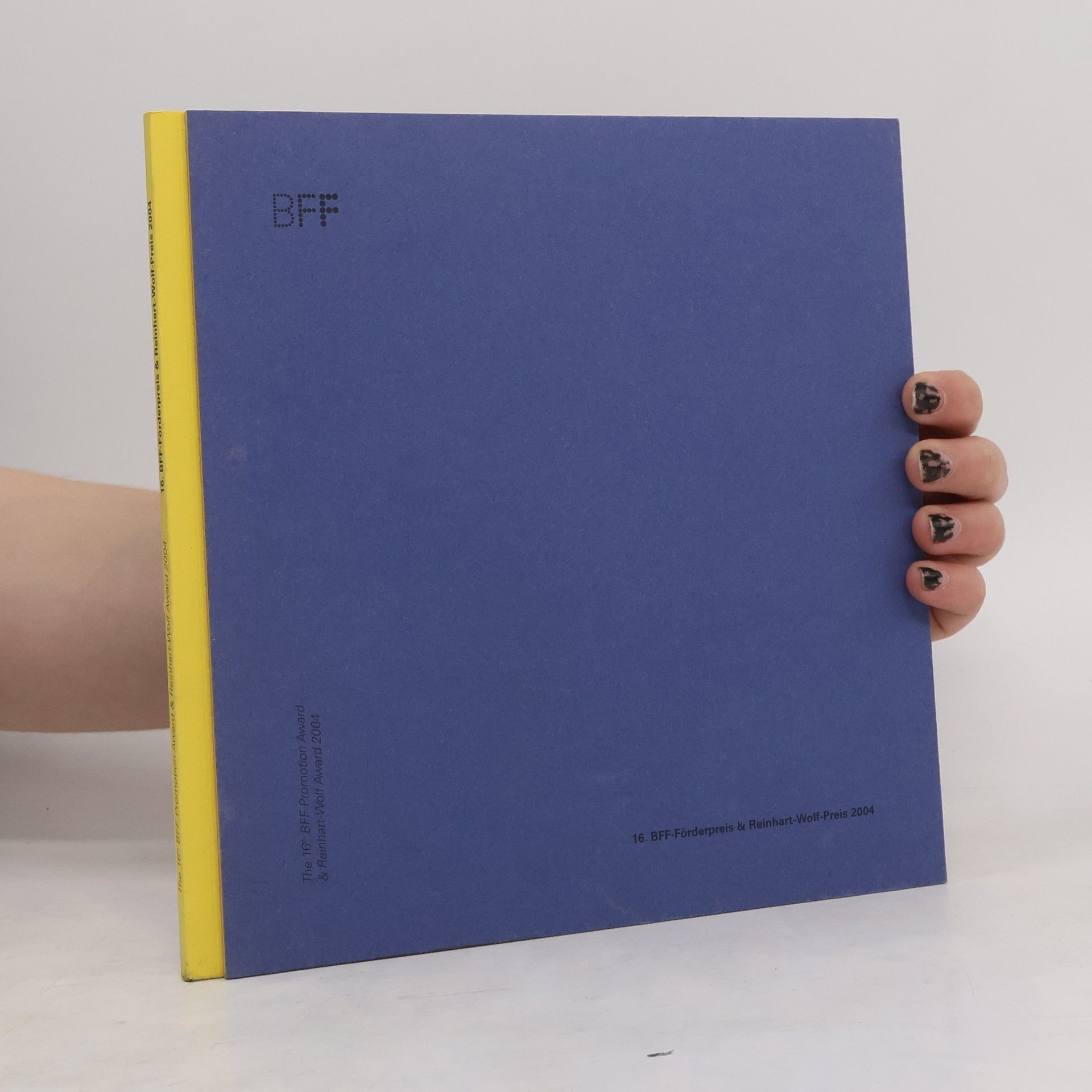 Anna Gripp 16. BFF-Förderpreis & Reinhart-Wolf-Preis 2004