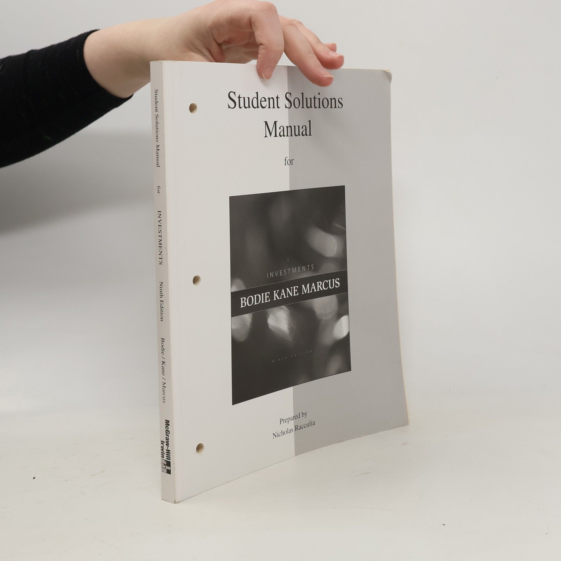 Alan Marcus Student Solutions Manual for Investments