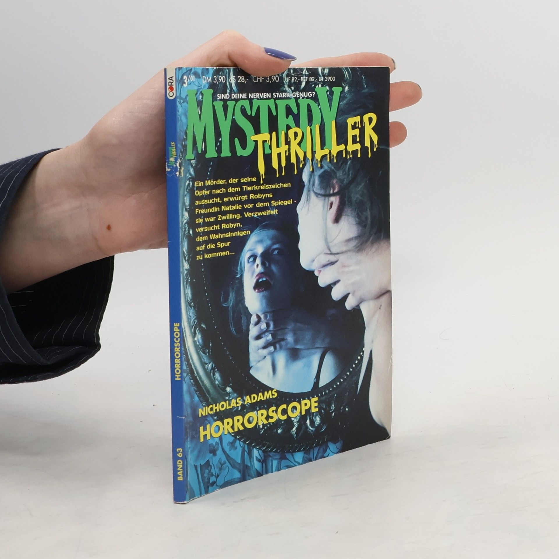 James D. MacDonald Mystery Thriller 3/2001. Horrorscope