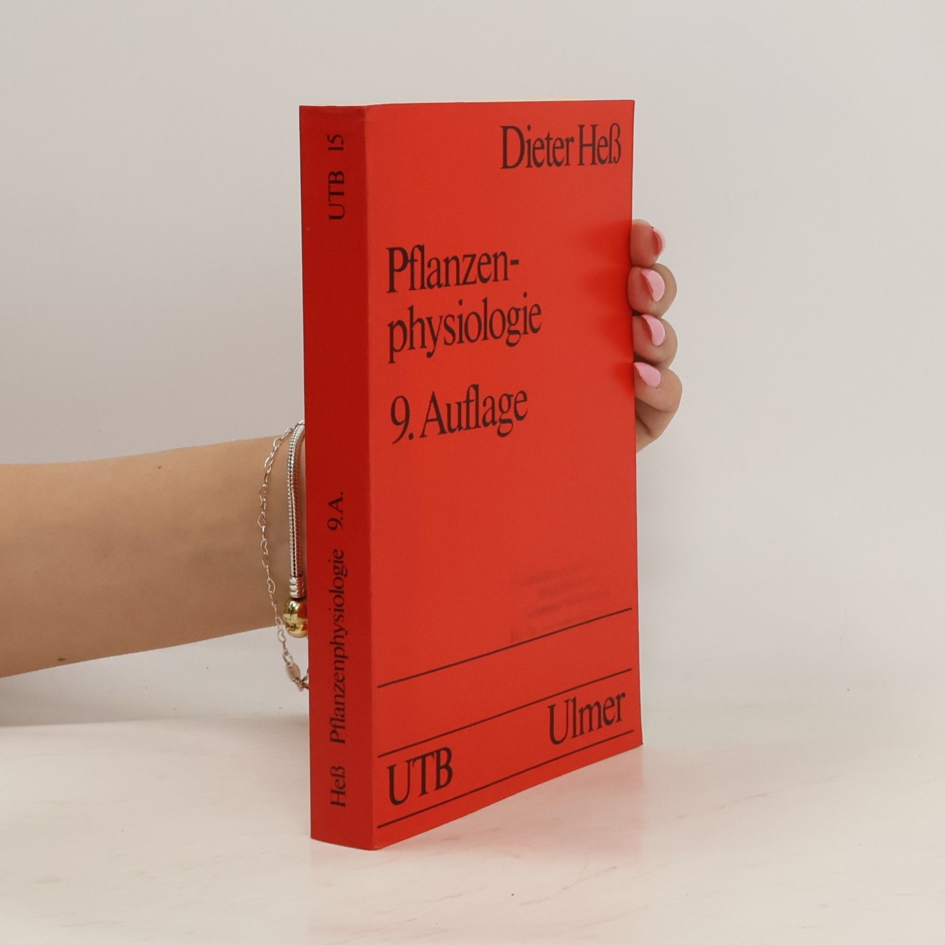 Dieter Heß Pflanzenphysiologie