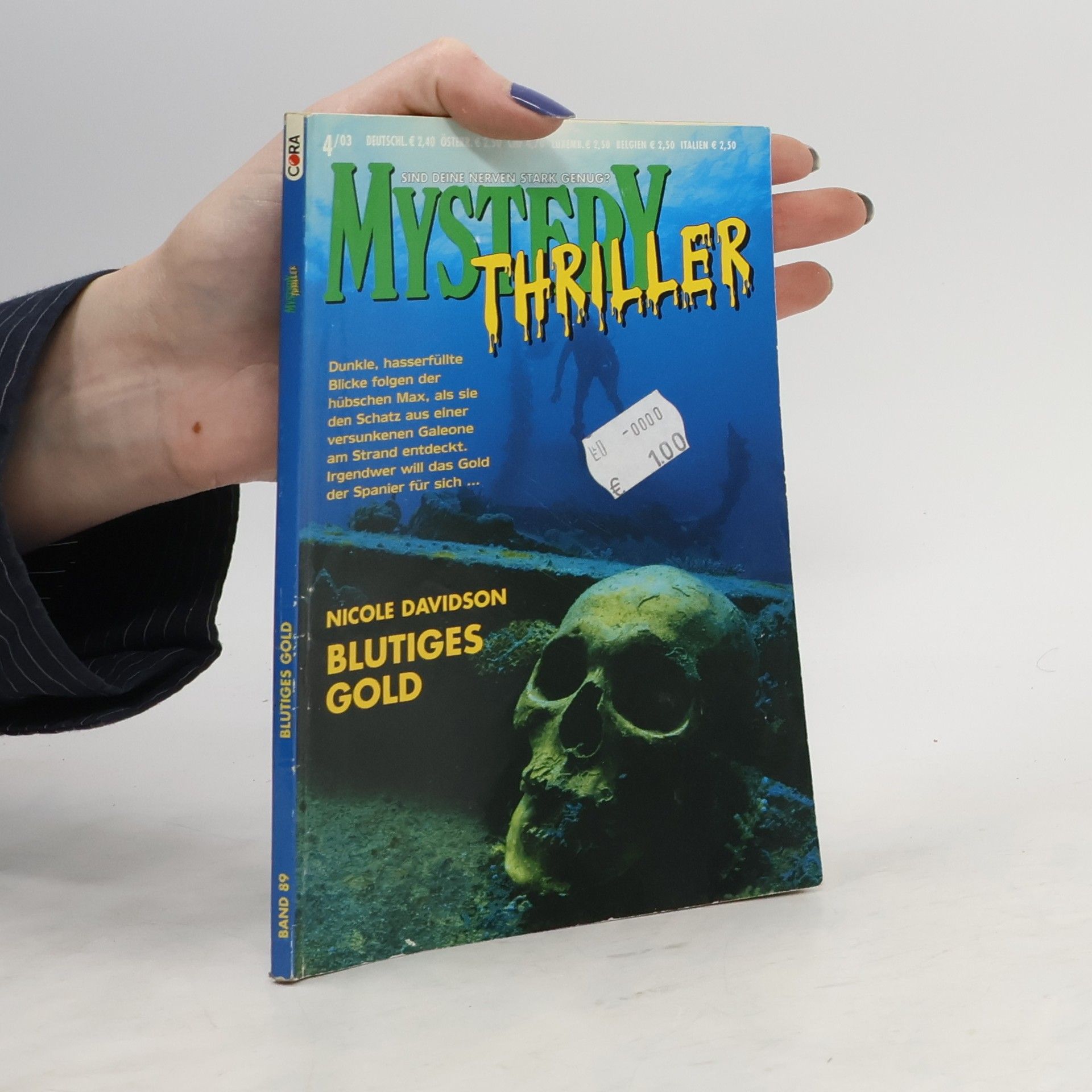 Nicole Davidson Mystery Thriller. Blutiges Gold