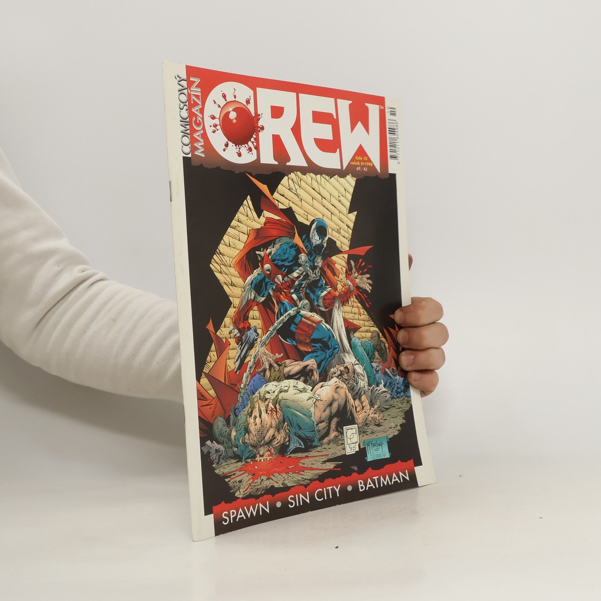 kolektiv Comicsový magazín CREW 10/1998