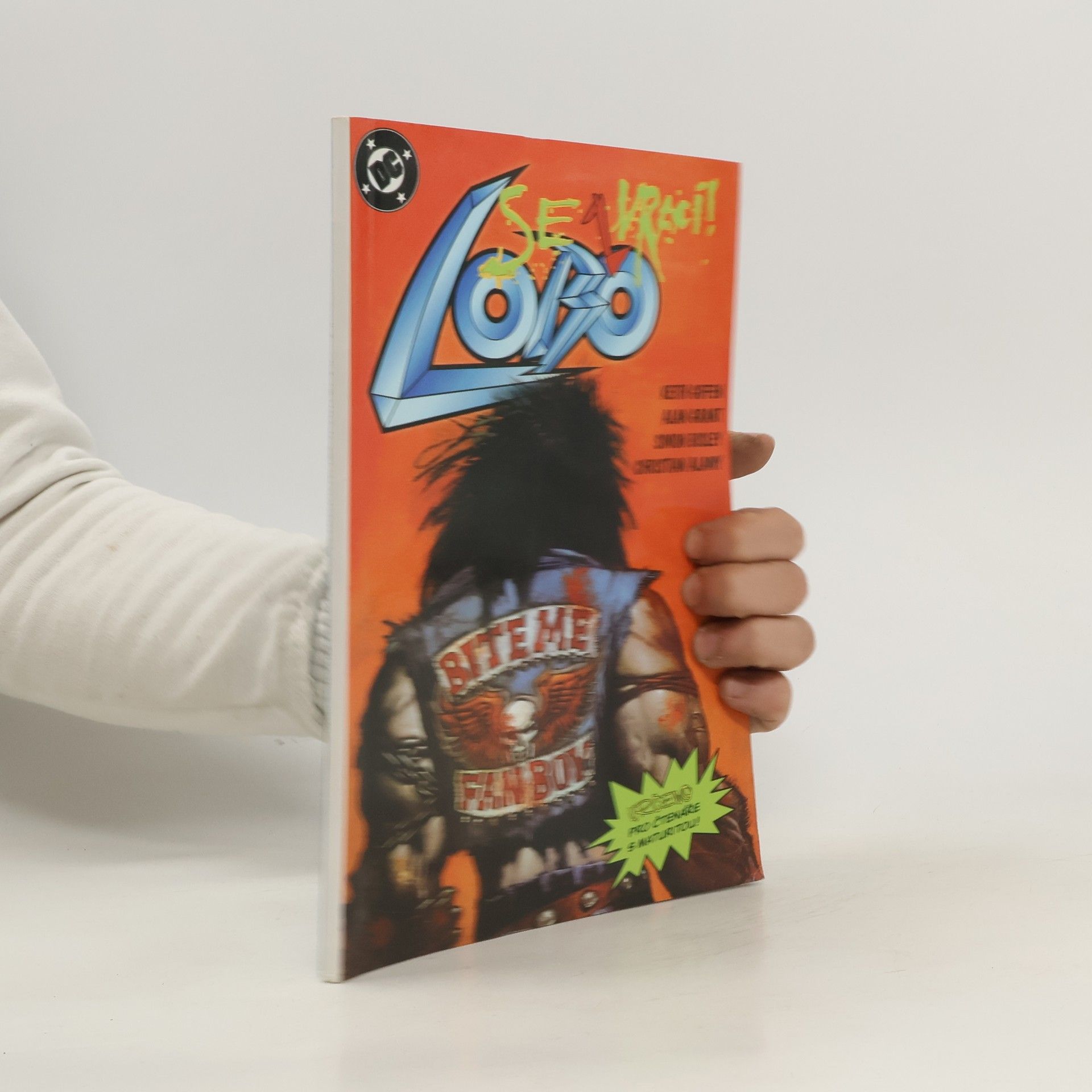 Keith Giffen Lobo se zvrací!