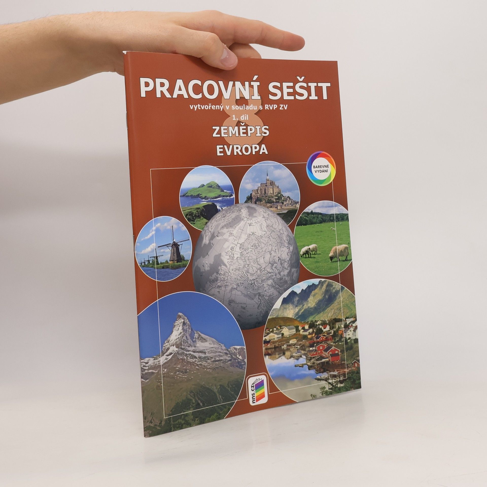 Collectif d'auteurs Zeměpis 8 1. díl Evropa Pracovní sešit