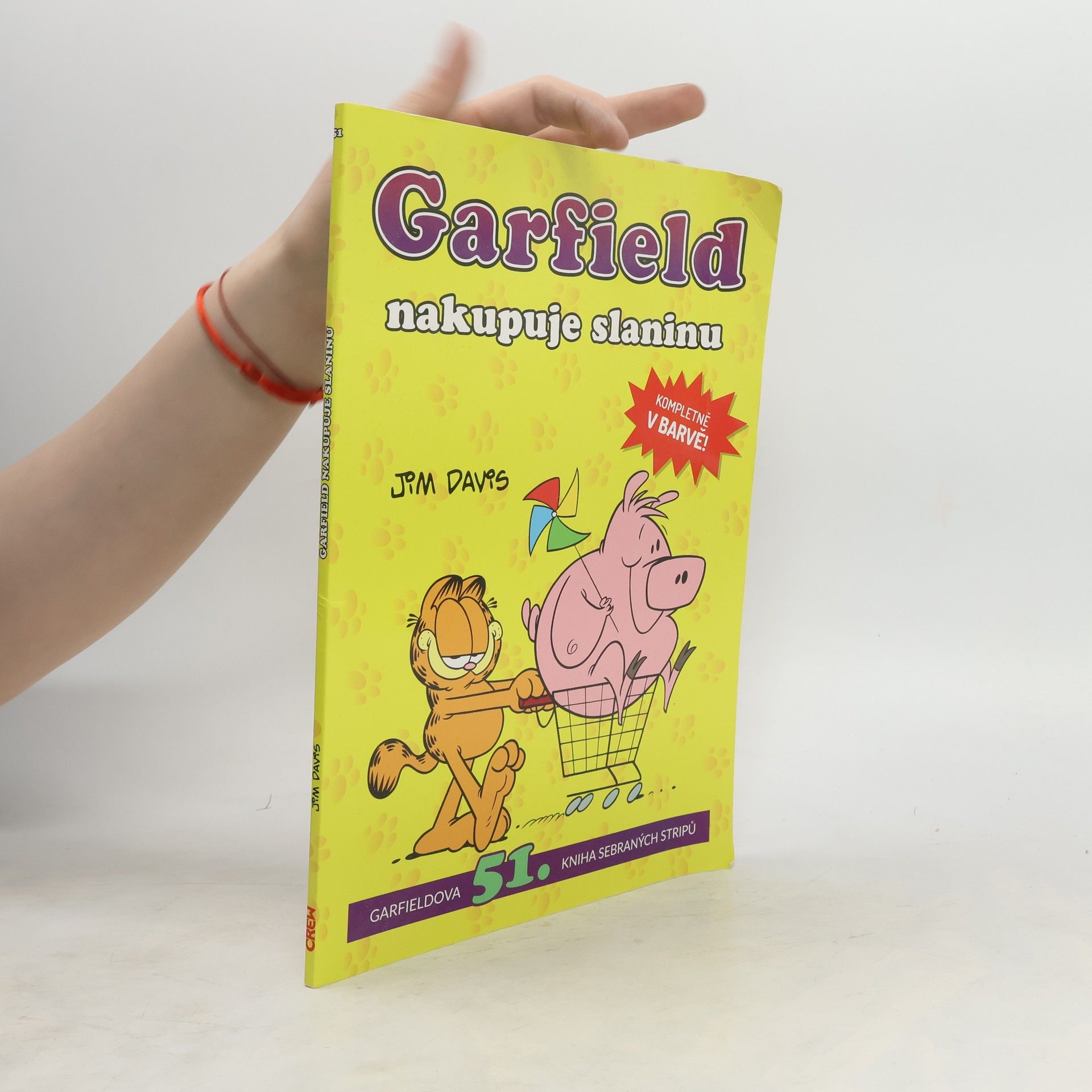 Jim Davis Garfield nakupuje slaninu