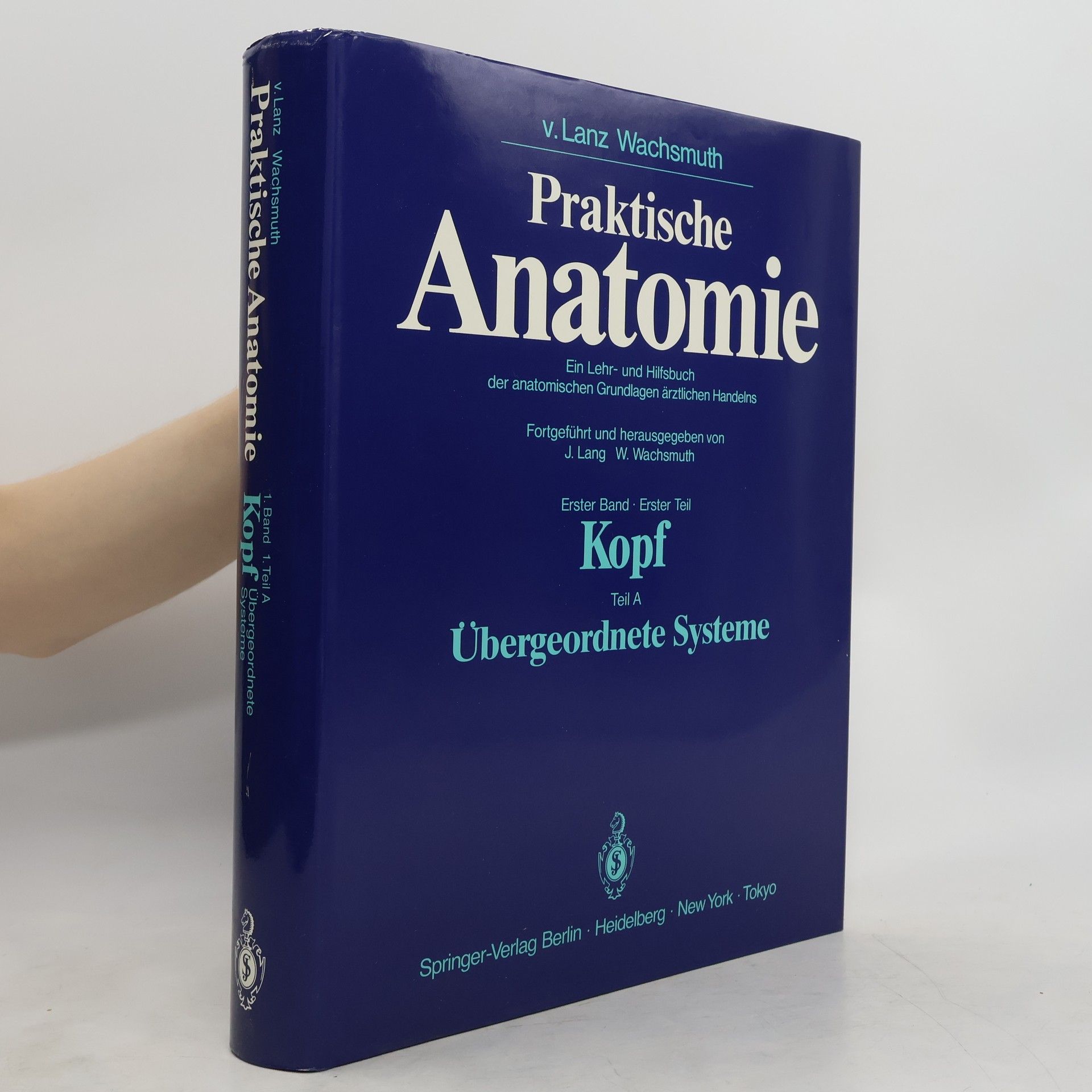 Josef Johannes Lang Praktische Anatomie