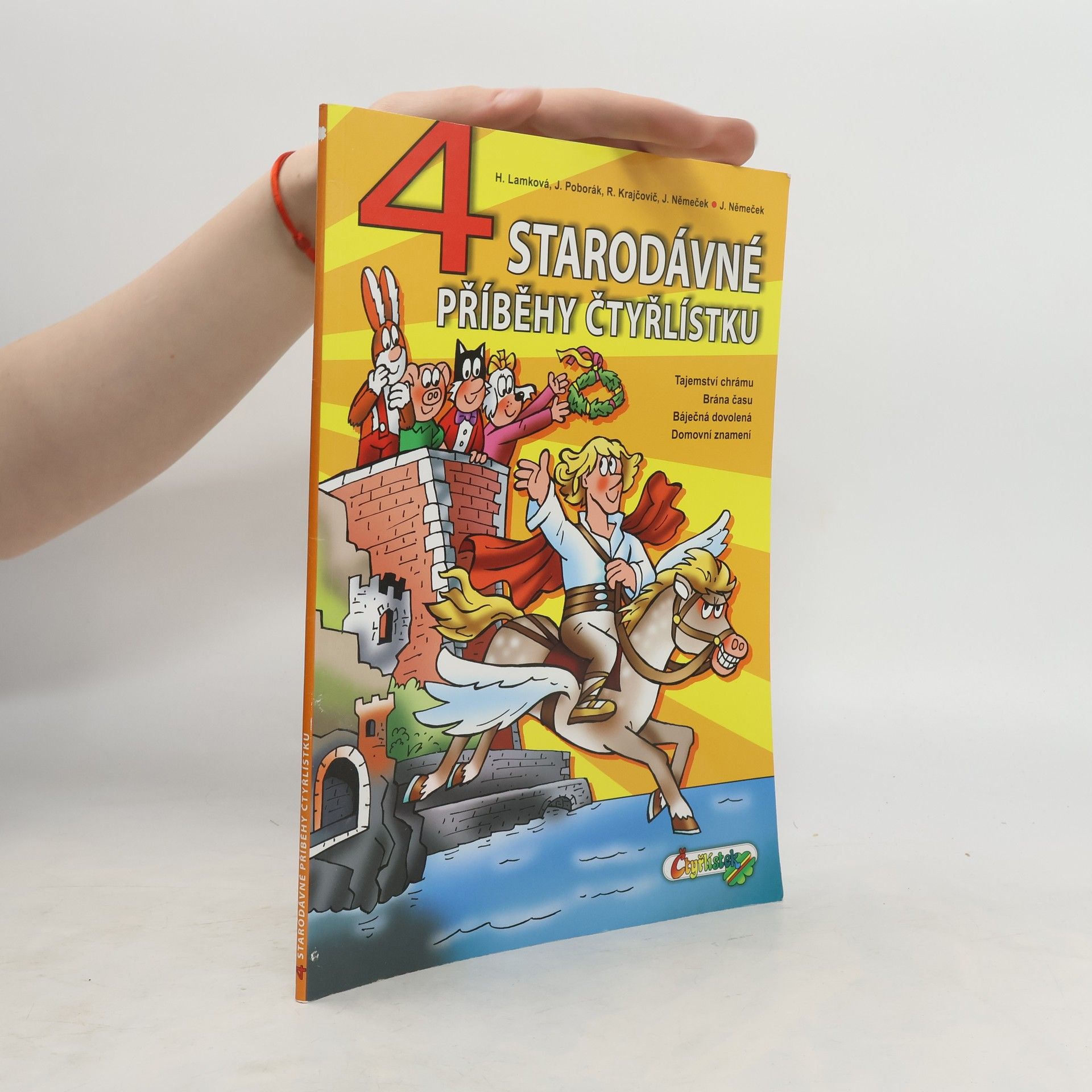 Jaroslav Němeček 4 starodávné příběhy Čtyřlístku
