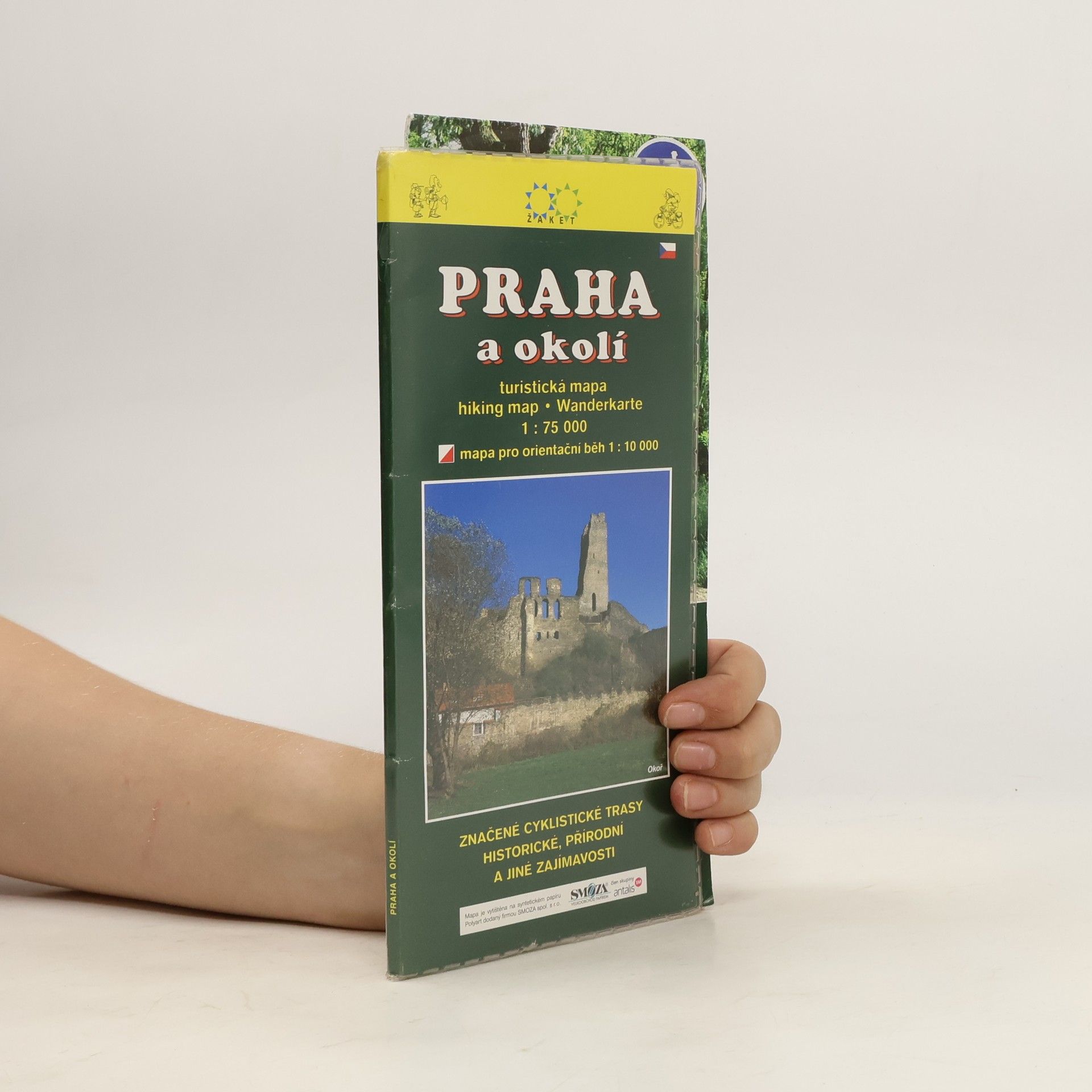Autores varios Praha a okolí turistická mapa 1:75 000