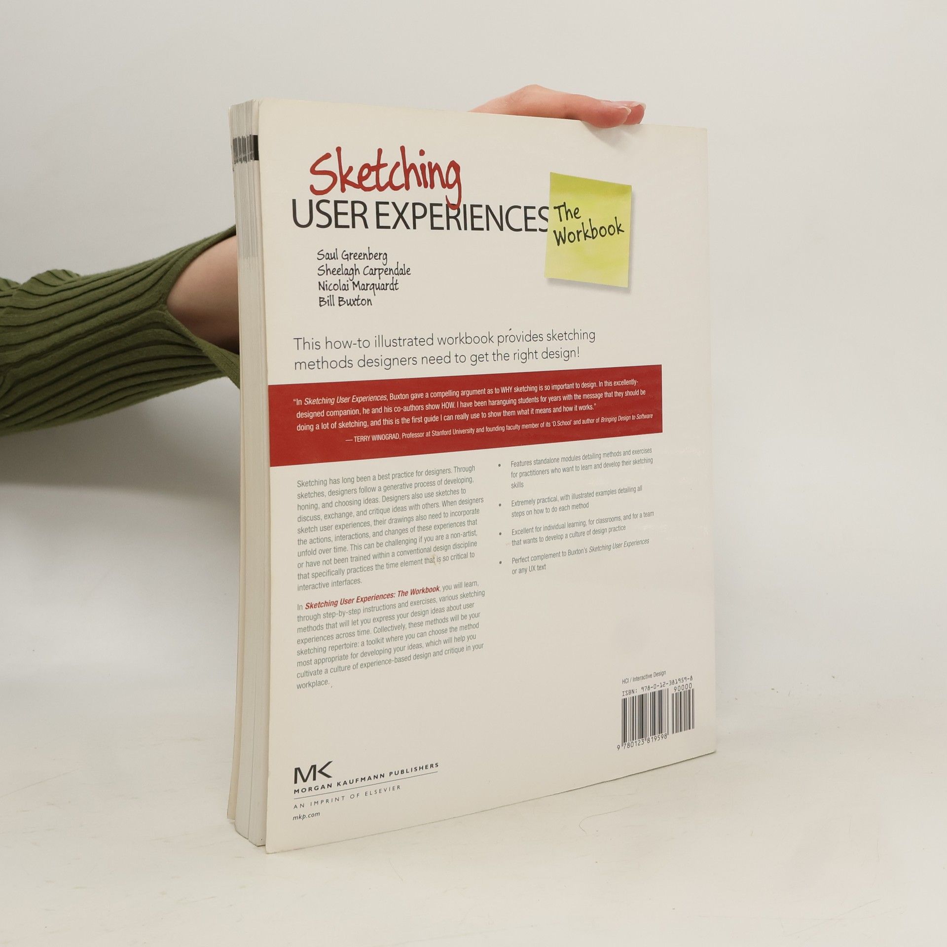 Saul Greenberg Sketching User Experiences. The Workbook
