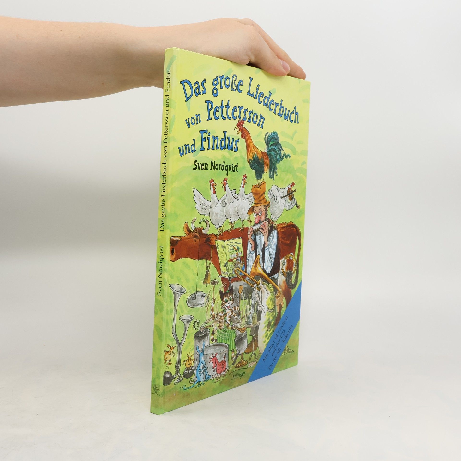 Sven Nordqvist Das große Liederbuch von Pettersson und Findus, m. Audio-CD