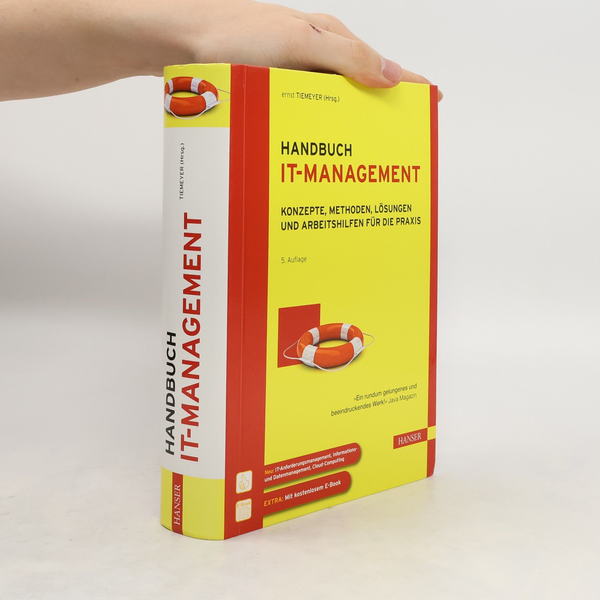 Ernst Tiemeyer Handbuch IT-Management
