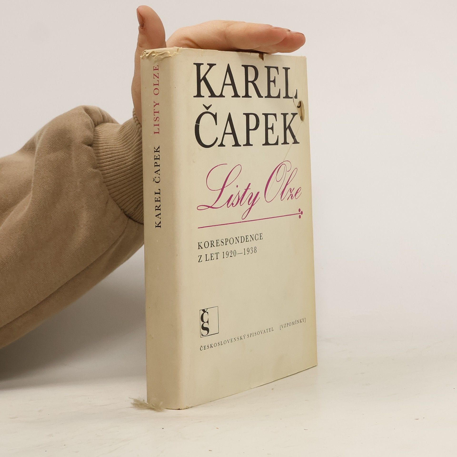 Karel Čapek Listy Olze
