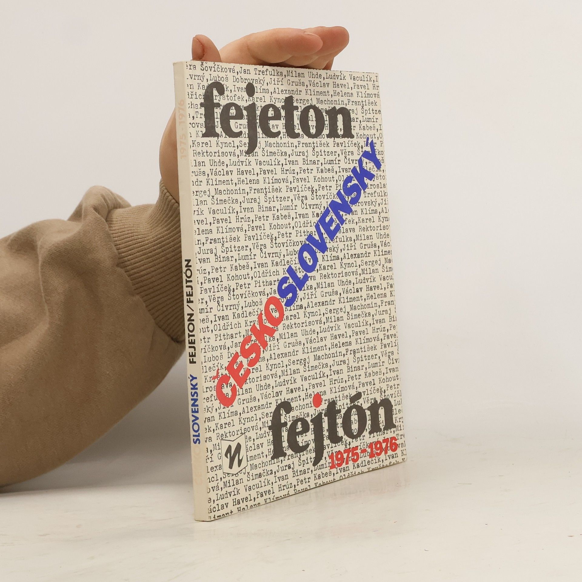 Ludvík Vaculík Československý fejeton/fejtón 1975-1976