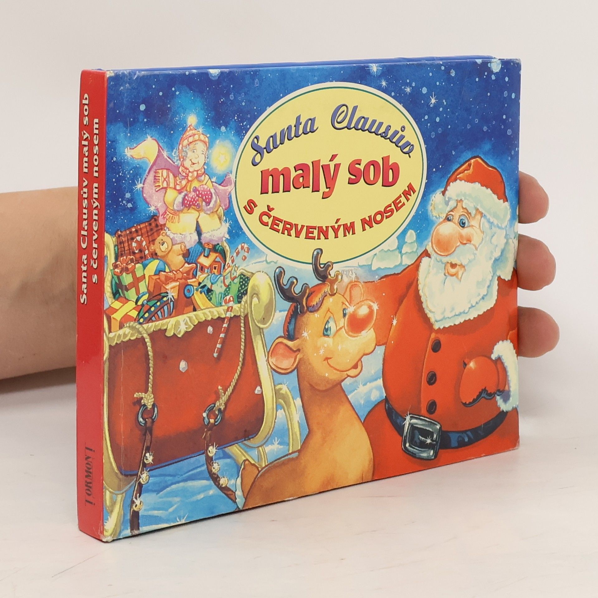 Dominique Chauveau Santa Clausův malý sob s červeným nosem