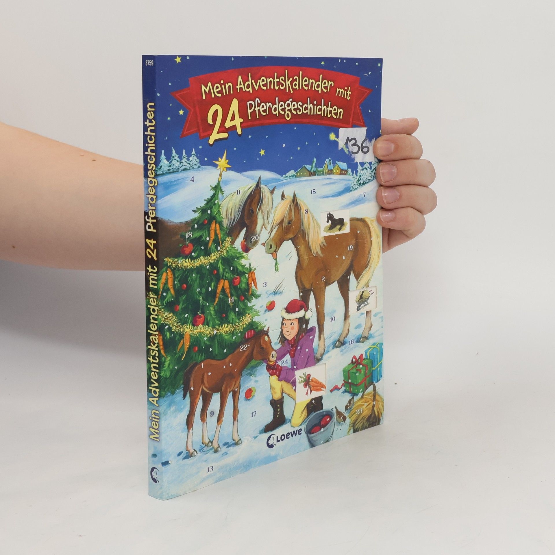 Collectif d'auteurs Mein Adventskalender mit 24 Pferdegeschichten